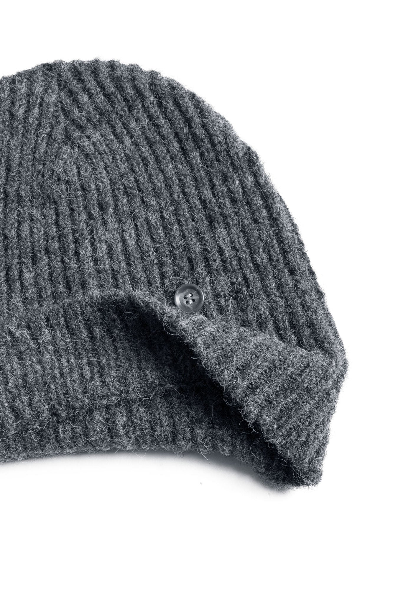 RELABEL Detachable Scarf Beanie Set