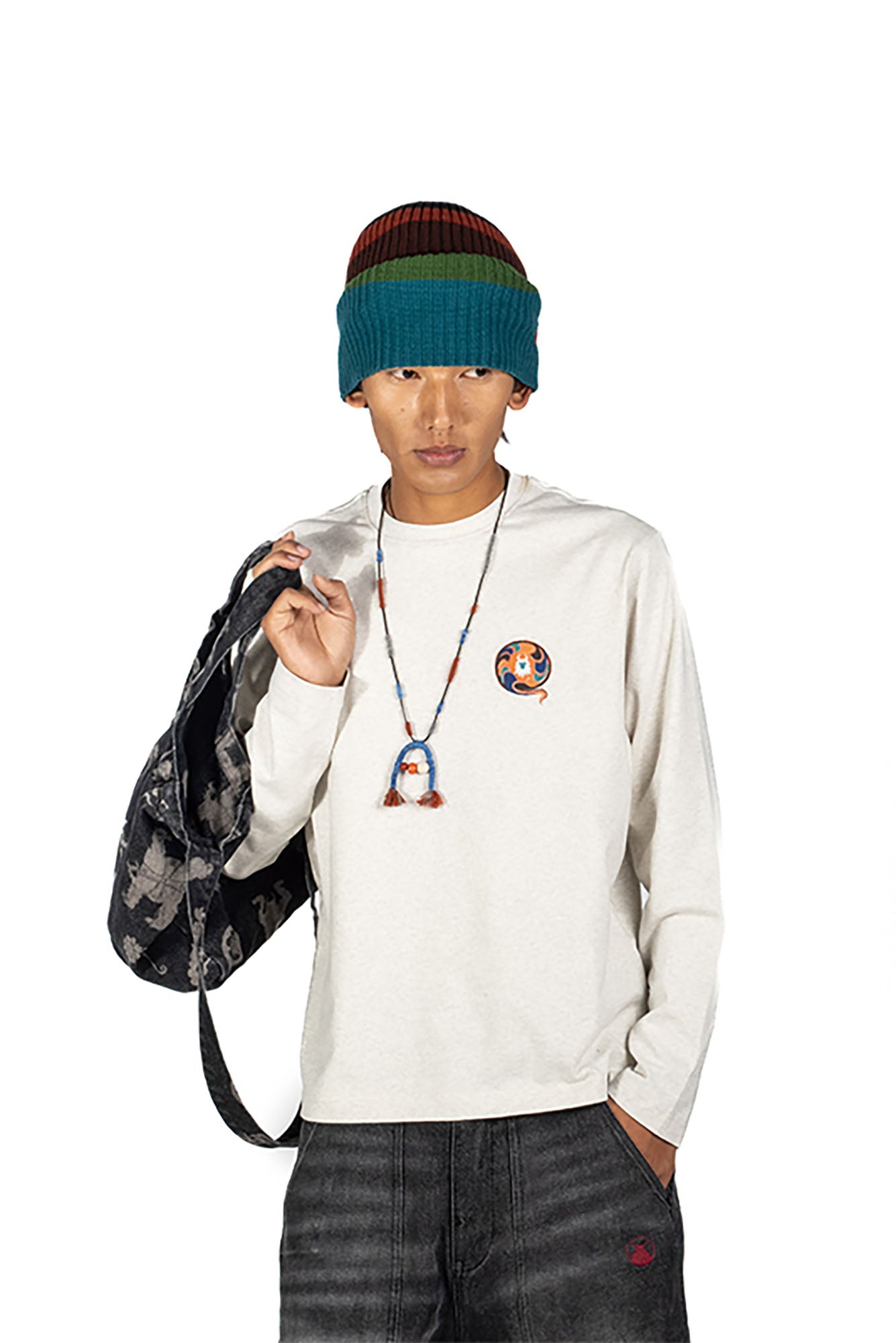 NERHI Mural Graphic Long-Sleeve Tee