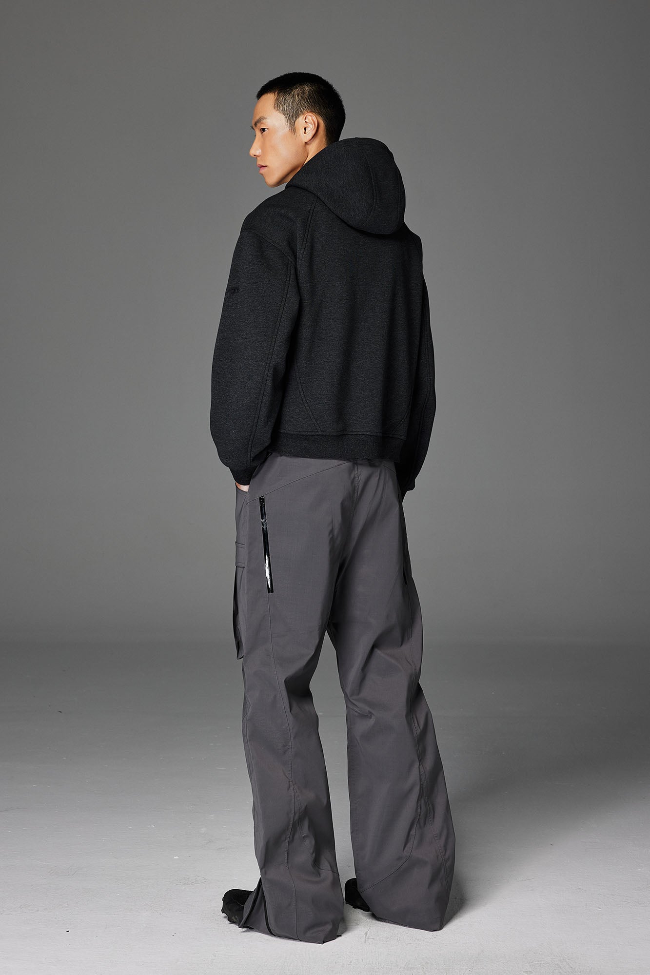 CATSSTAC Curved Panel Double-Zip Hoodie