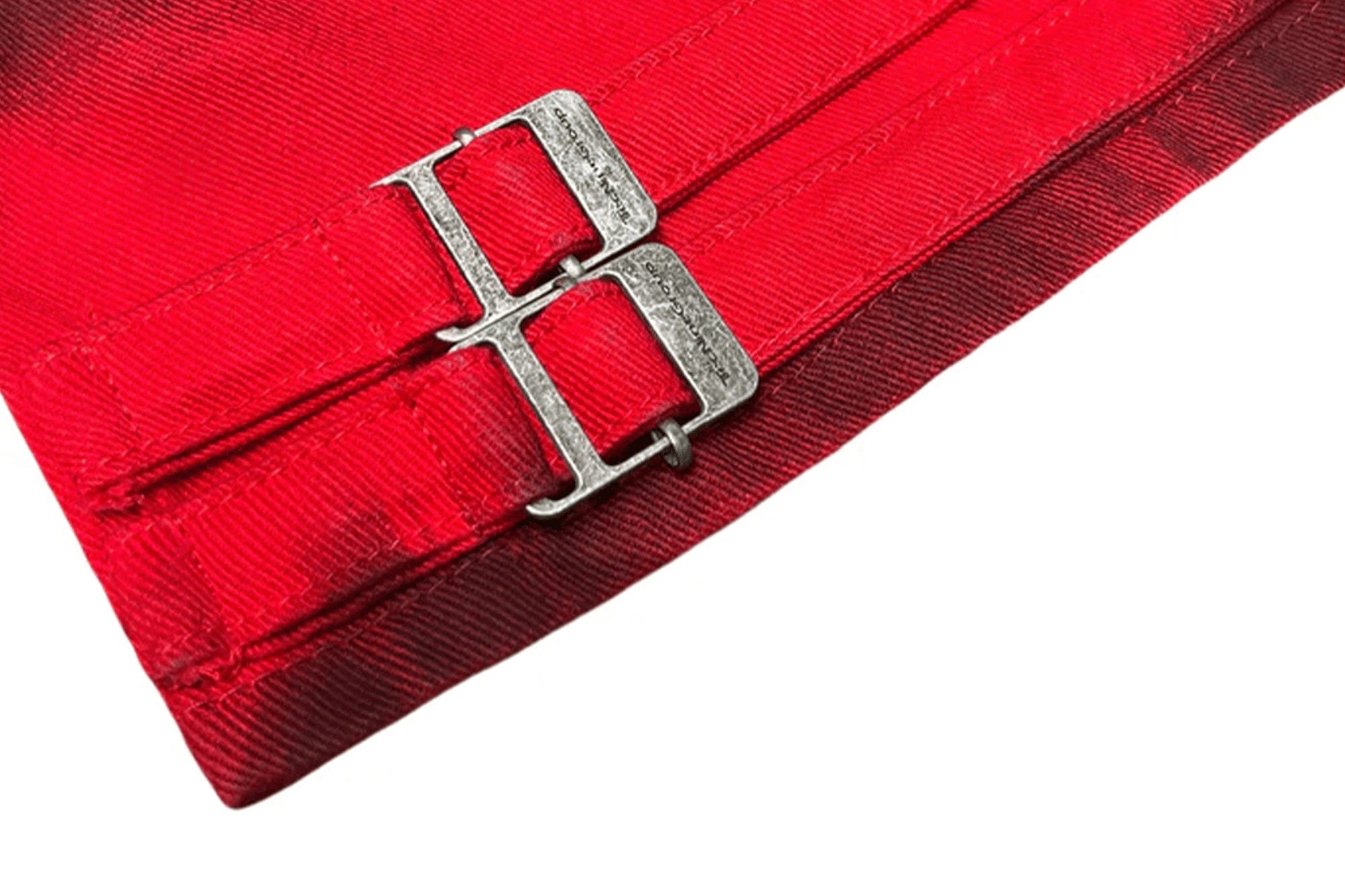 TECNINEGROUP Washed Detachable Reflective Firefighter Cargo Pants Red, premium urban and streetwear designers apparel on PROJECTISR.com, TECNINEGROUP