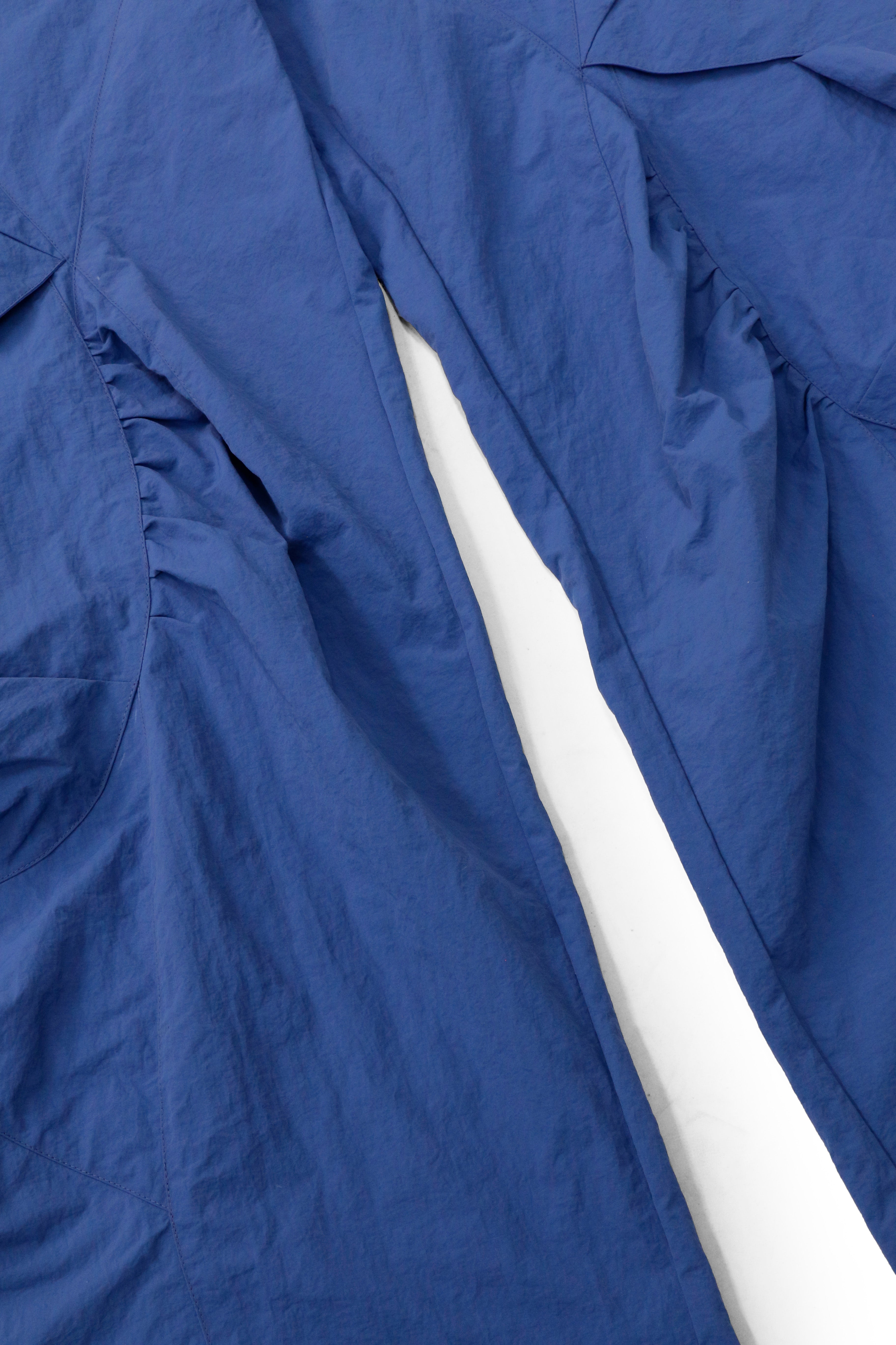 RELABEL Waterproof Nylon Drawstring Oversized Cargo Blue, premium urban and streetwear designers apparel on PROJECTISR.com, RELABEL