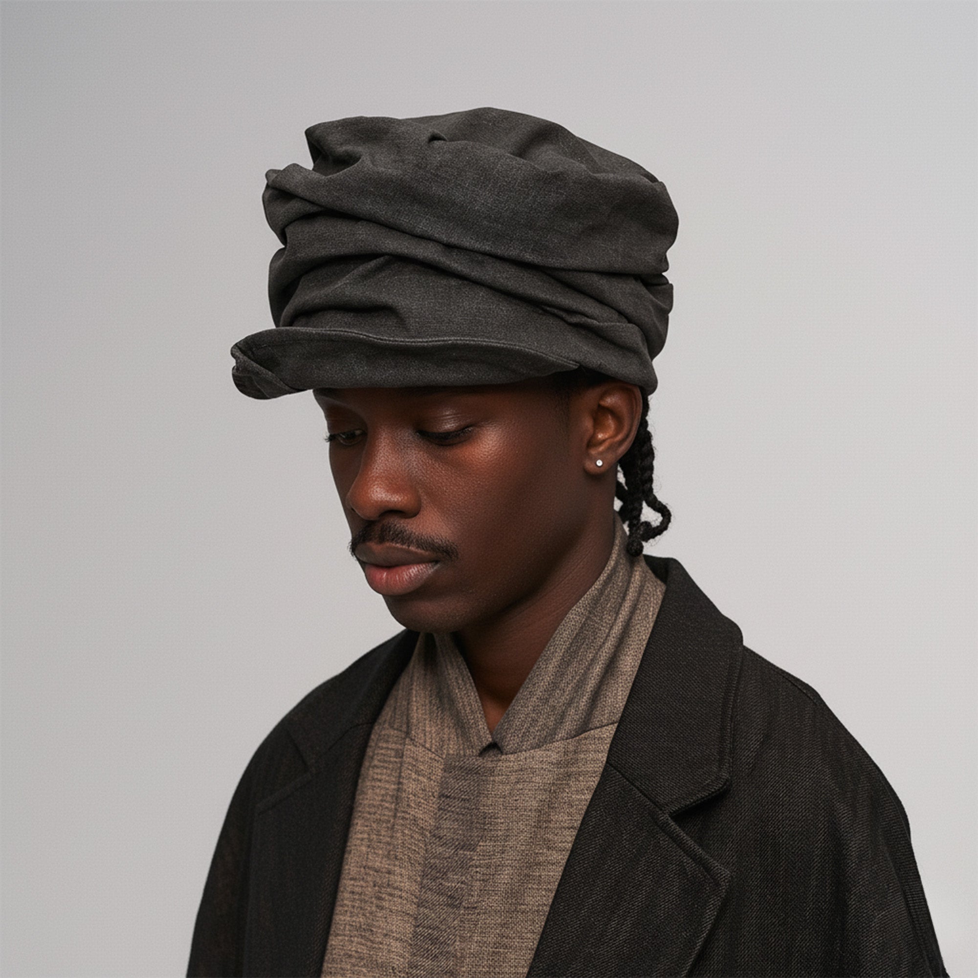 ILNya Nieternite Nifutur Layered Slouchy Newsboy Hat