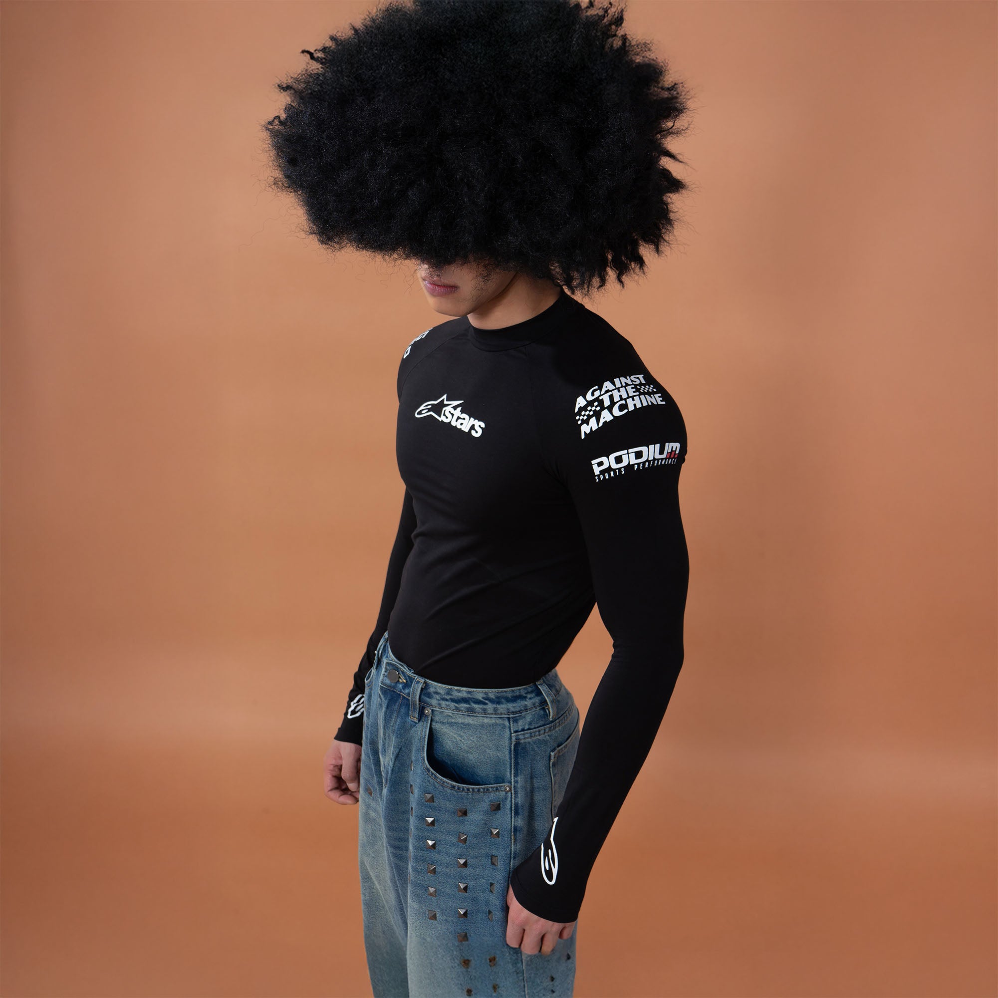 CLP Racing Compression Slim Long-Sleeve Tee, premium urban and streetwear designers apparel on PROJECTISR.com, CLP