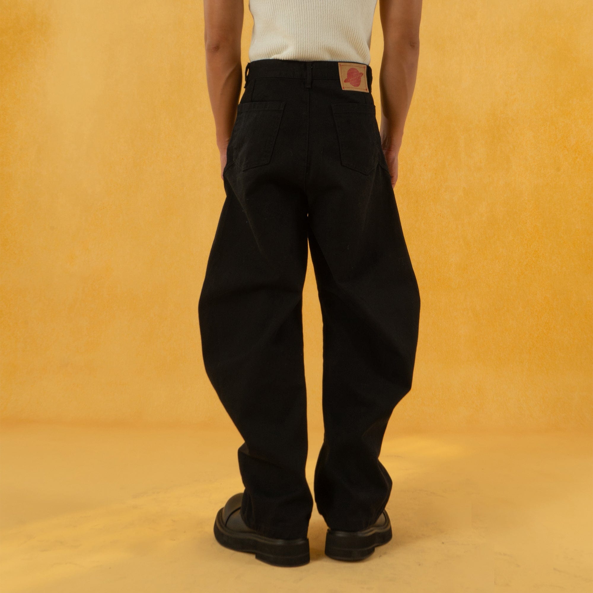 CLP Deconstructed Pleated Button Wide-Leg Pants, premium urban and streetwear designers apparel on PROJECTISR.com, CLP