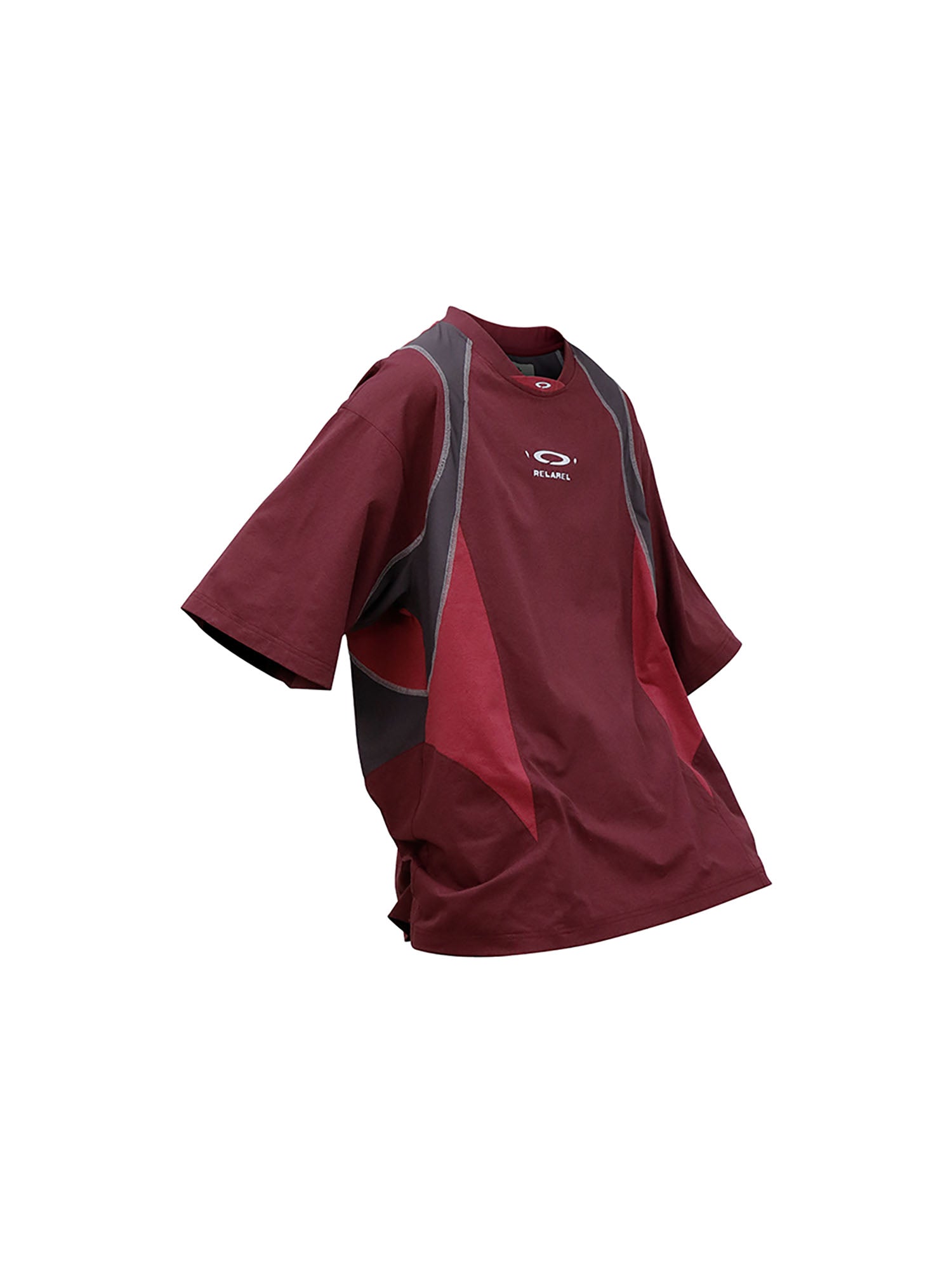 RELABEL Contrast Paneled Quick-Dry Tee