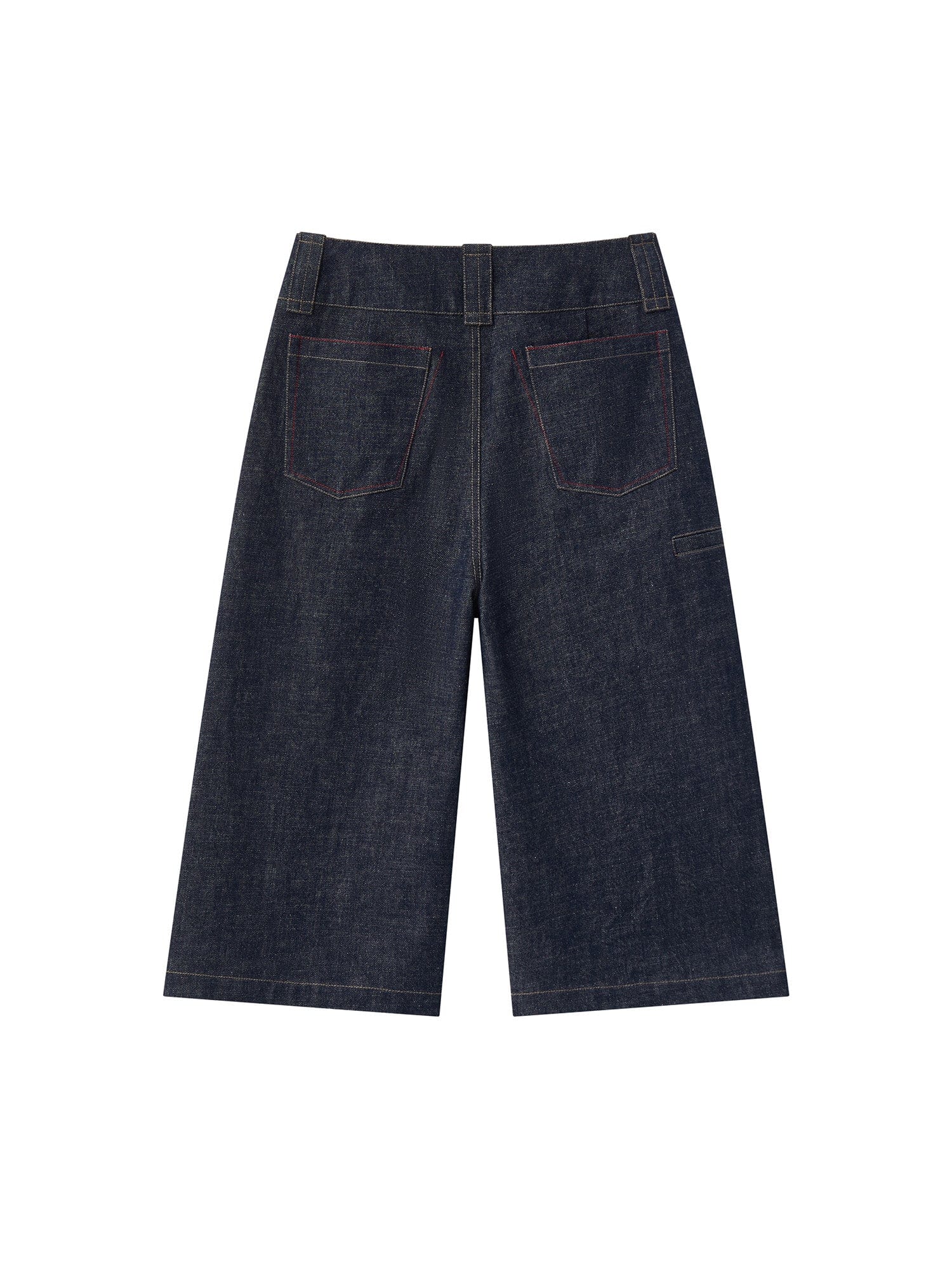 OPICLOTH Essential Stitched Cropped Raw Jeans, premium urban and streetwear designers apparel on PROJECTISR.com, OPICLOTH