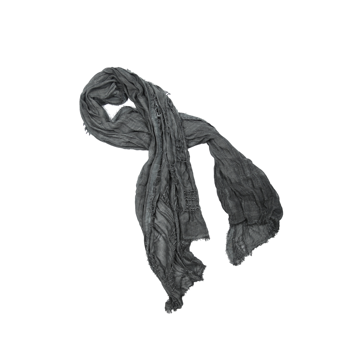 TRECLUB Retro Frayed-Edge Plaid Scarf, premium urban and streetwear designers apparel on PROJECTISR.com, TRECLUB