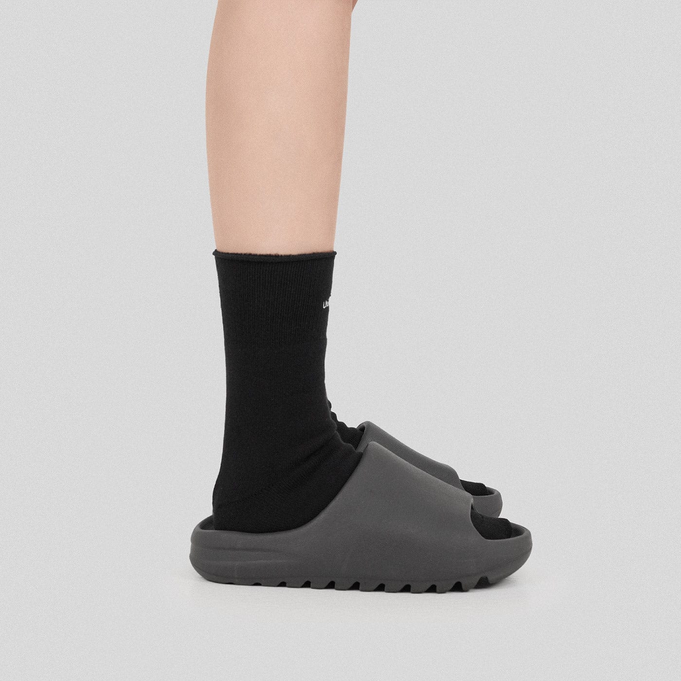 UNDERWATER Embroidered Socks Black, premium urban and streetwear designers apparel on PROJECTISR.com, UNDERWATER