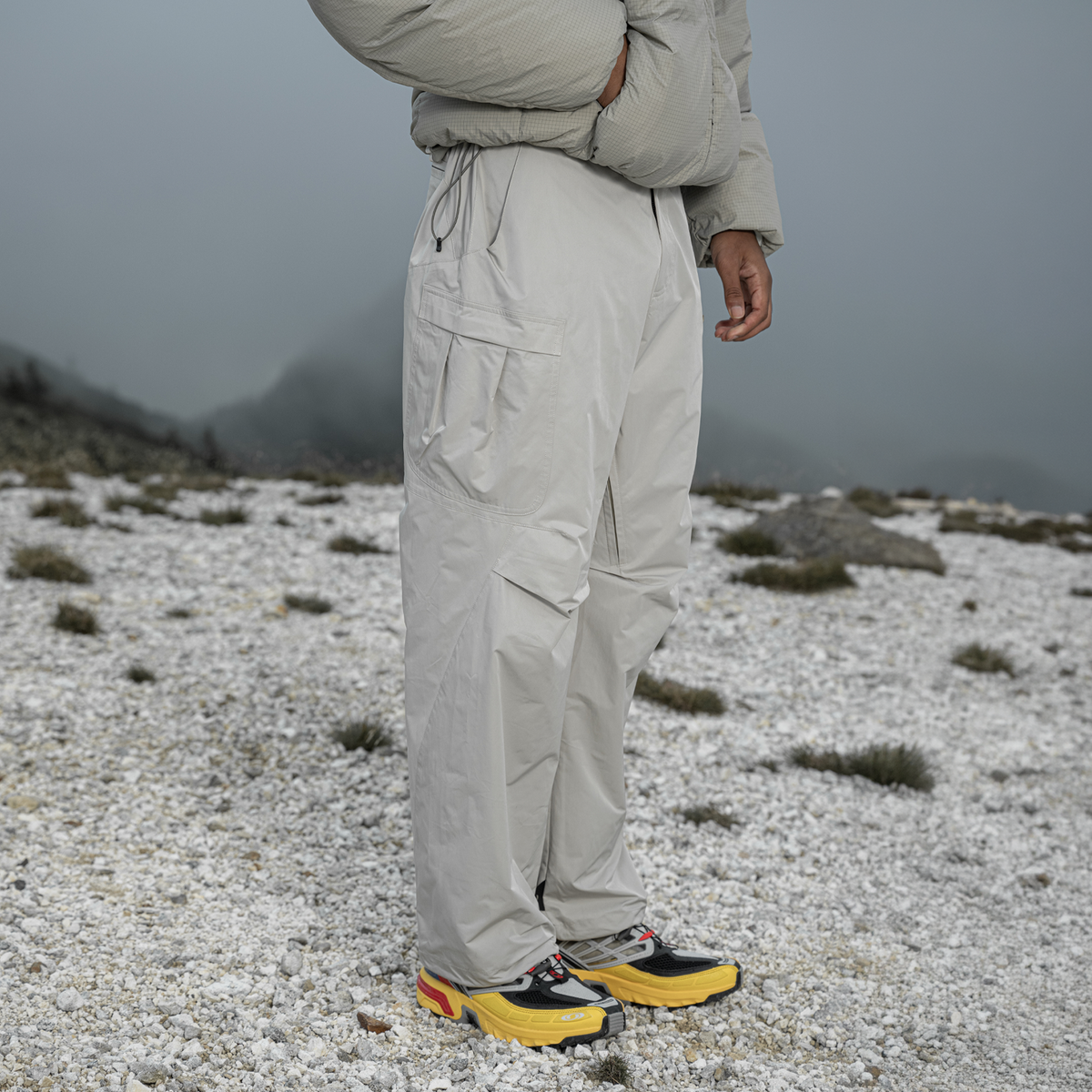 HALCYON Multi-Pocket Straight-Leg Cargo Pants, premium urban and streetwear designers apparel on PROJECTISR.com, HALCYON