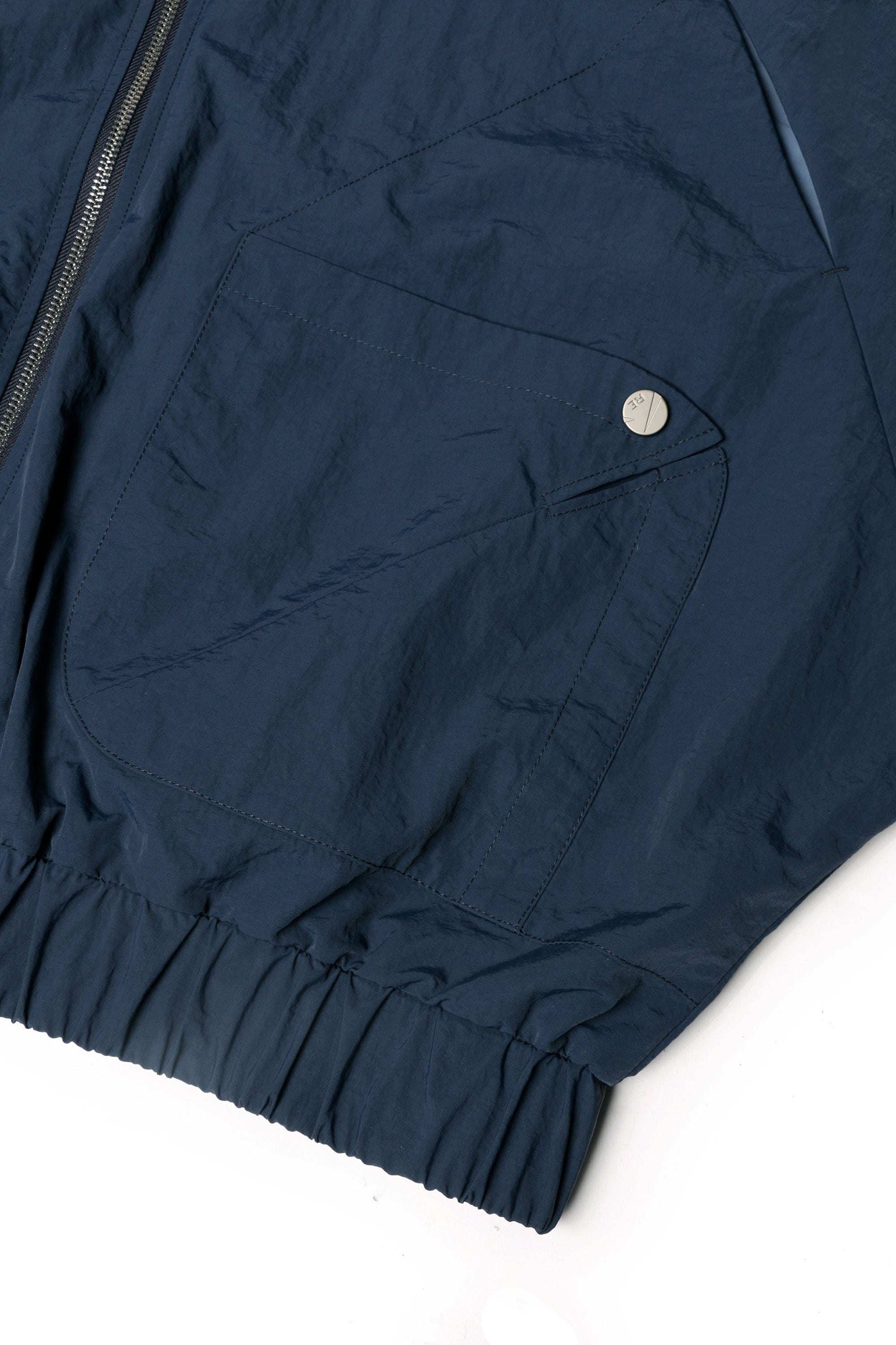 RELABEL Modern Raglan Deconstructed Rivet Jacket, premium urban and streetwear designers apparel on PROJECTISR.com, RELABEL