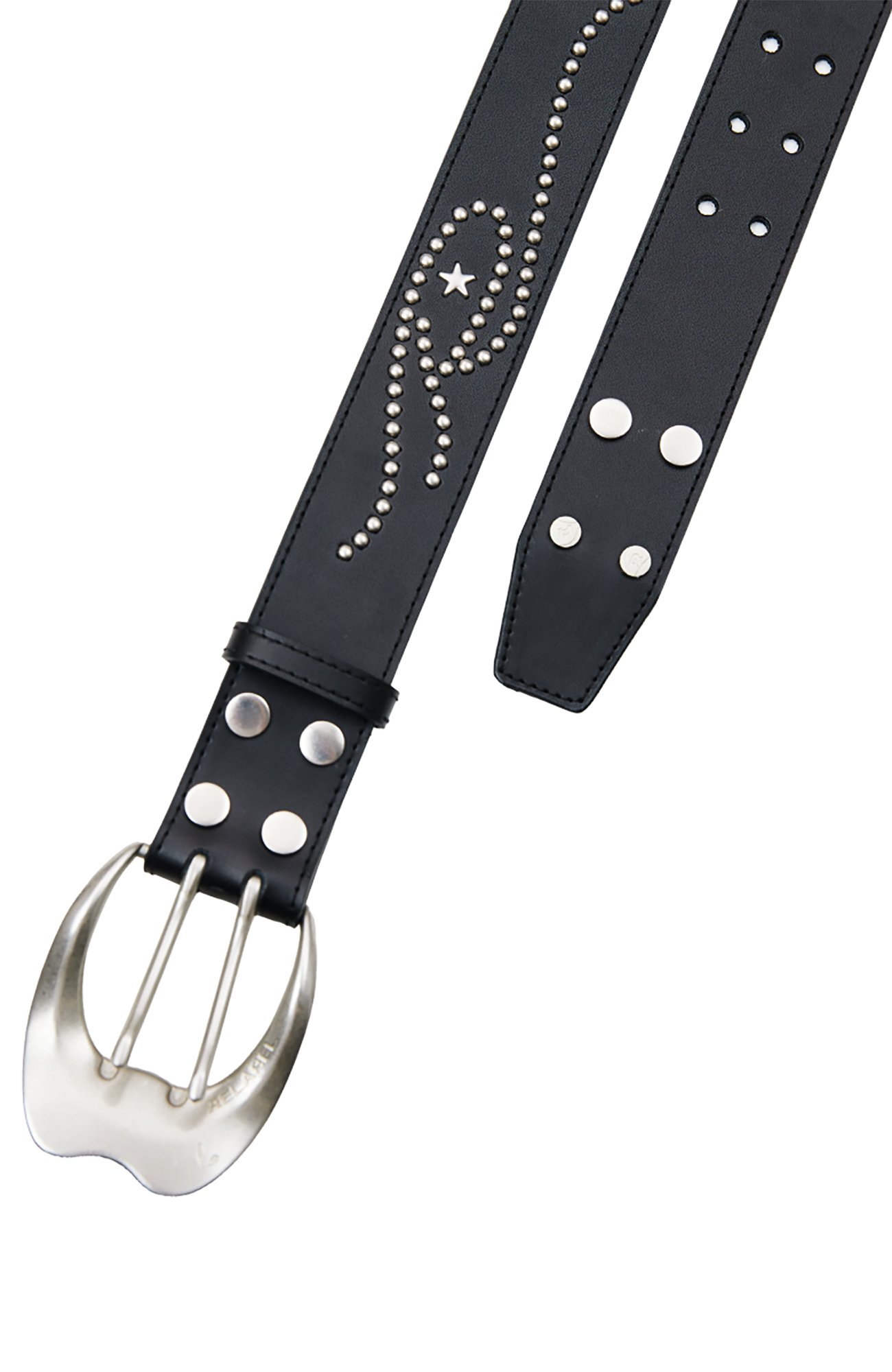 RELABEL Detachable Star Studded Leather Belt