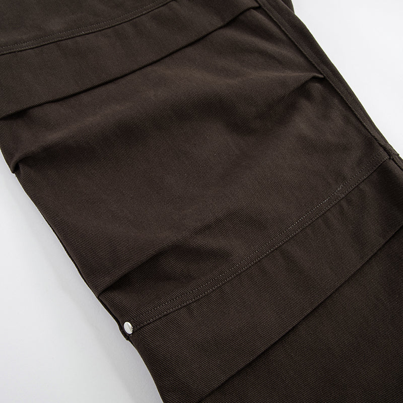 F2CE Destructured Pleated-knee Cargo Pants