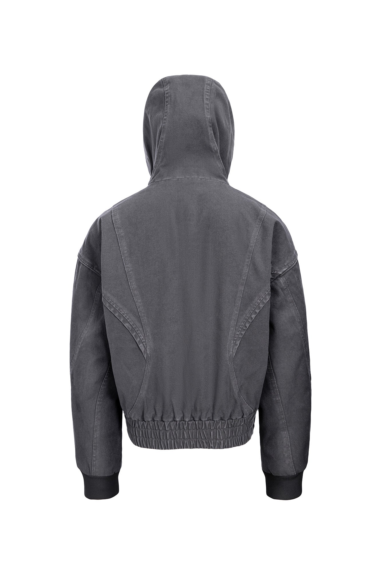 CATSSTAC Structured Panel Studded Hooded Jacket, premium urban and streetwear designers apparel on PROJECTISR.com, CATSSTAC