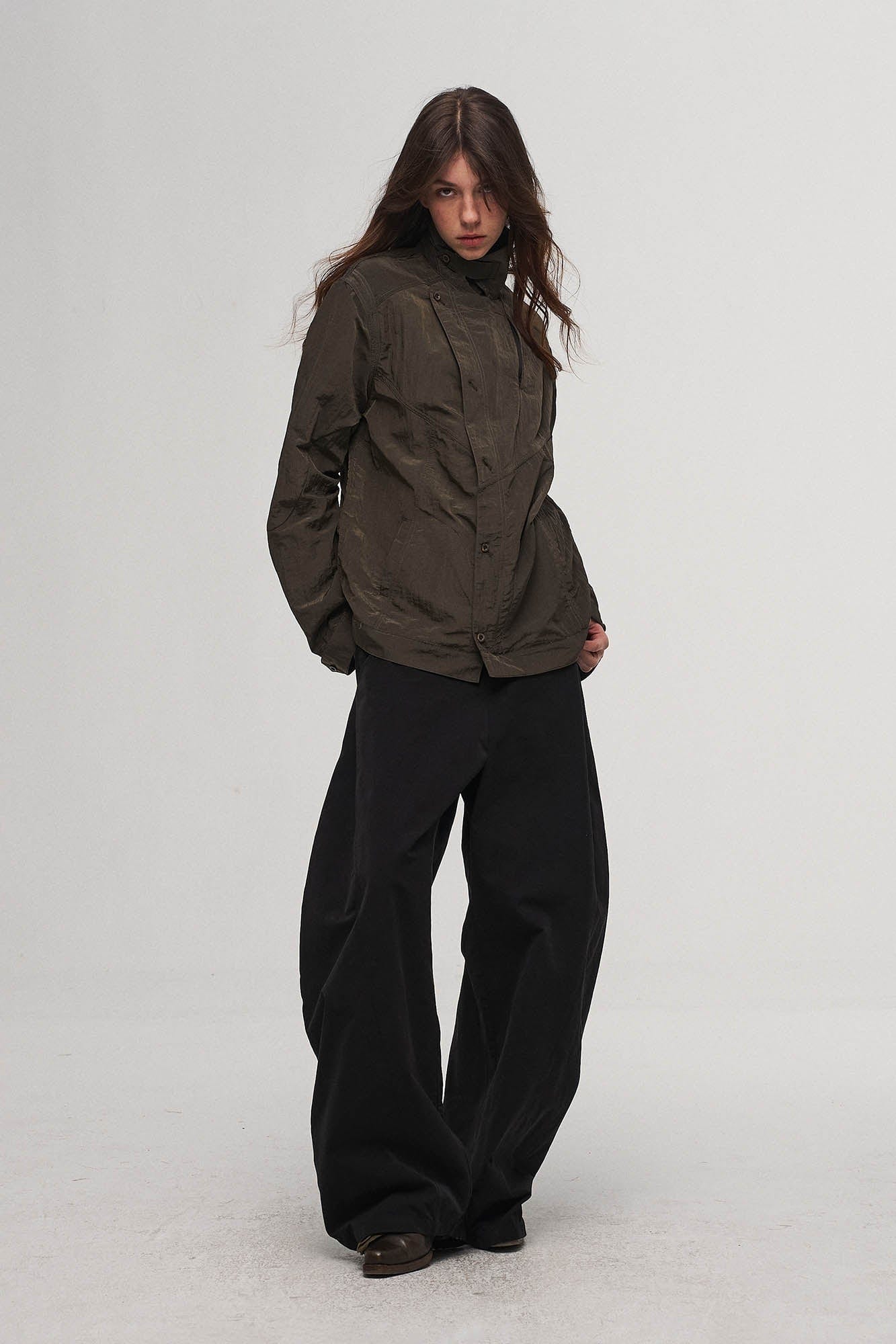 ILNya Nieternite Nifutur Utility Seam-Paneled Reversible Jacket, premium urban and streetwear designers apparel on PROJECTISR.com, ILNya Nieternite Nifutur