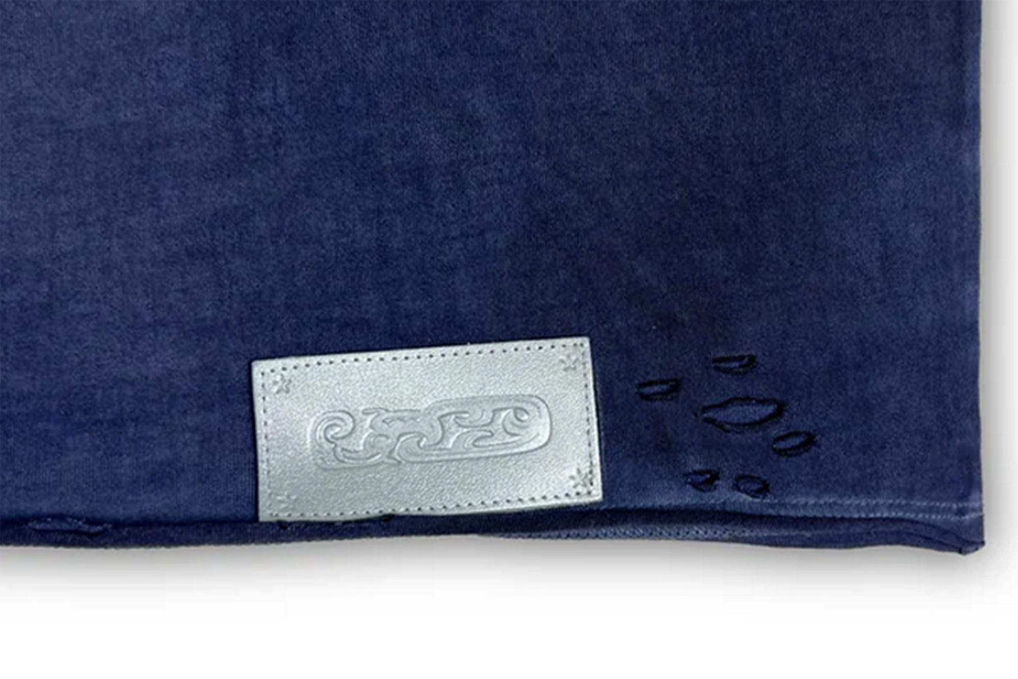 TECNINEGROUP Distressed Blue-Dyed Graphic T-Shirt, premium urban and streetwear designers apparel on PROJECTISR.com, TECNINEGROUP