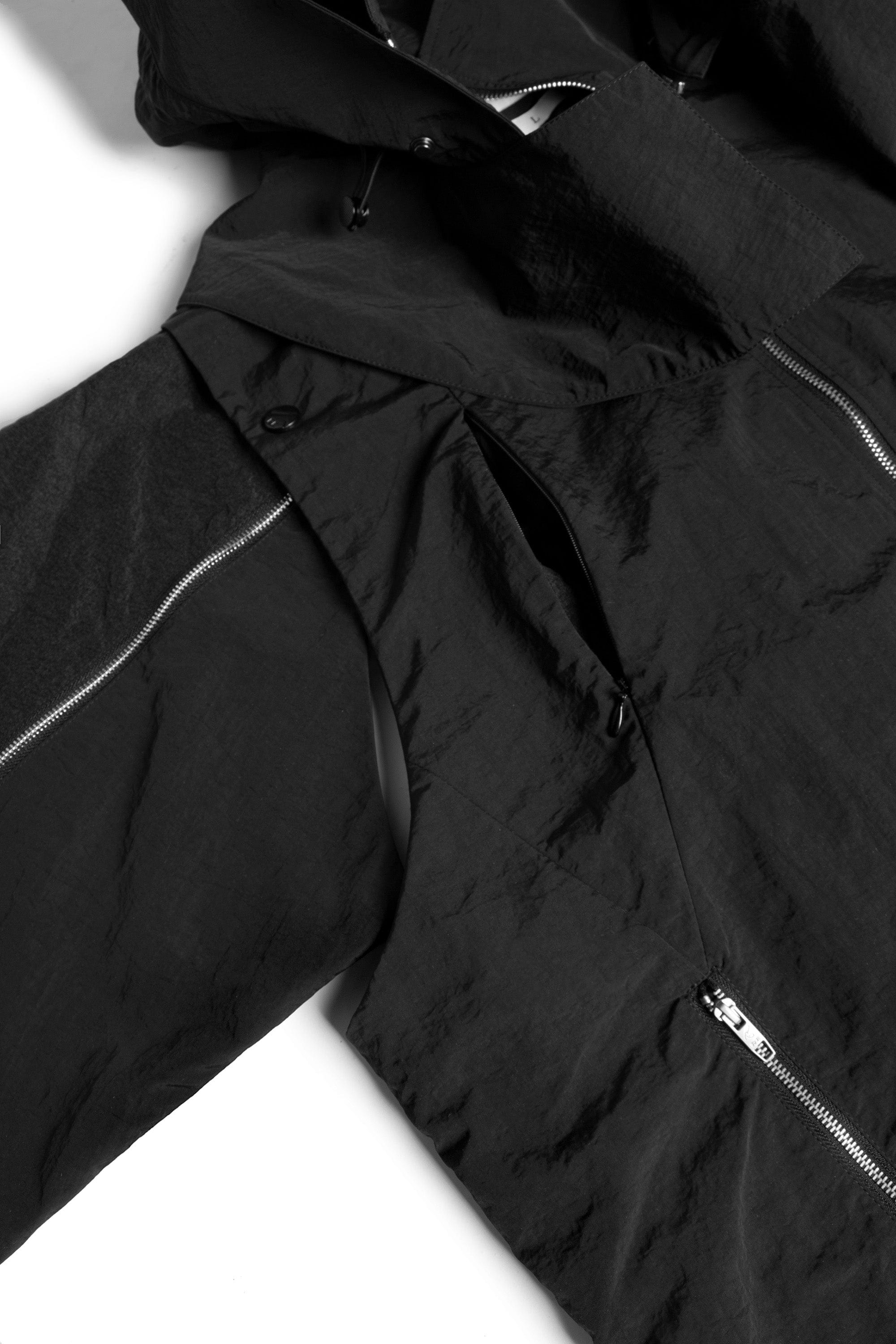 RELABEL Detachable Throughout Zipper Hoodie Jacket, premium urban and streetwear designers apparel on PROJECTISR.com, RELABEL