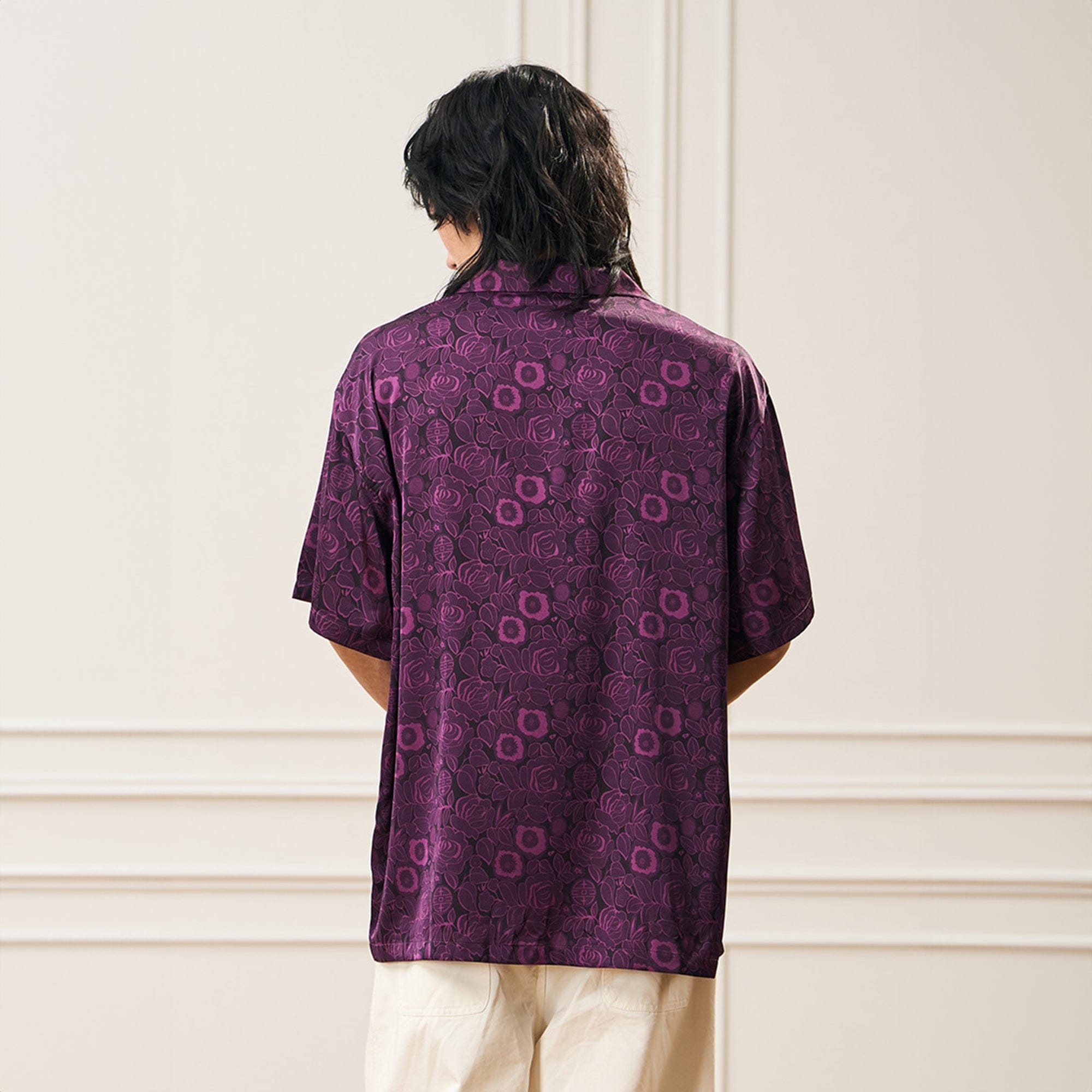 EPIC POETRY Oriental Bloom Cuban Shirt, premium urban and streetwear designers apparel on PROJECTISR.com, EPIC POETRY