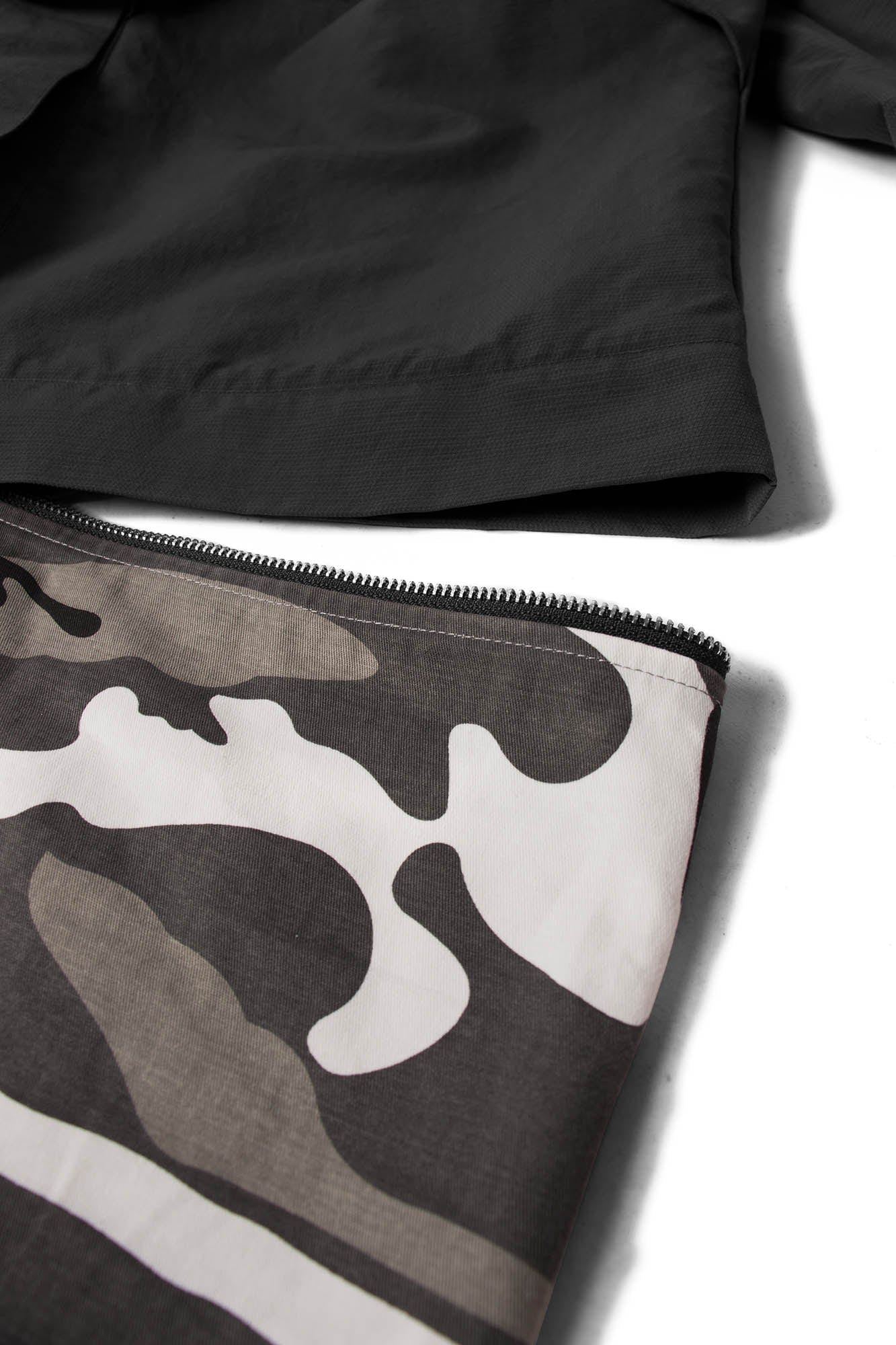 RELABEL Multi-Way Convertible Camo-Leg Cargo Pants, premium urban and streetwear designers apparel on PROJECTISR.com, RELABEL