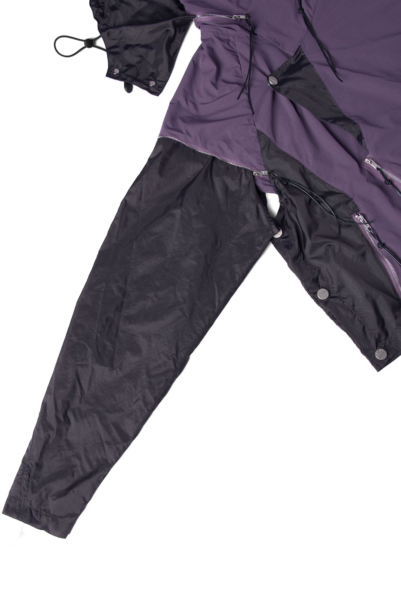 RELABEL Detachable Sleeve Asymmetric UV Protection Jacket, premium urban and streetwear designers apparel on PROJECTISR.com, RELABEL