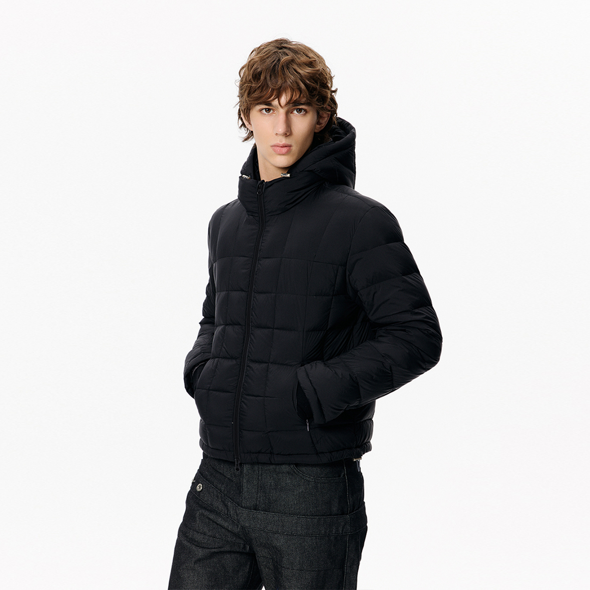 KREATE Detachable Hooded Puffer Jacket