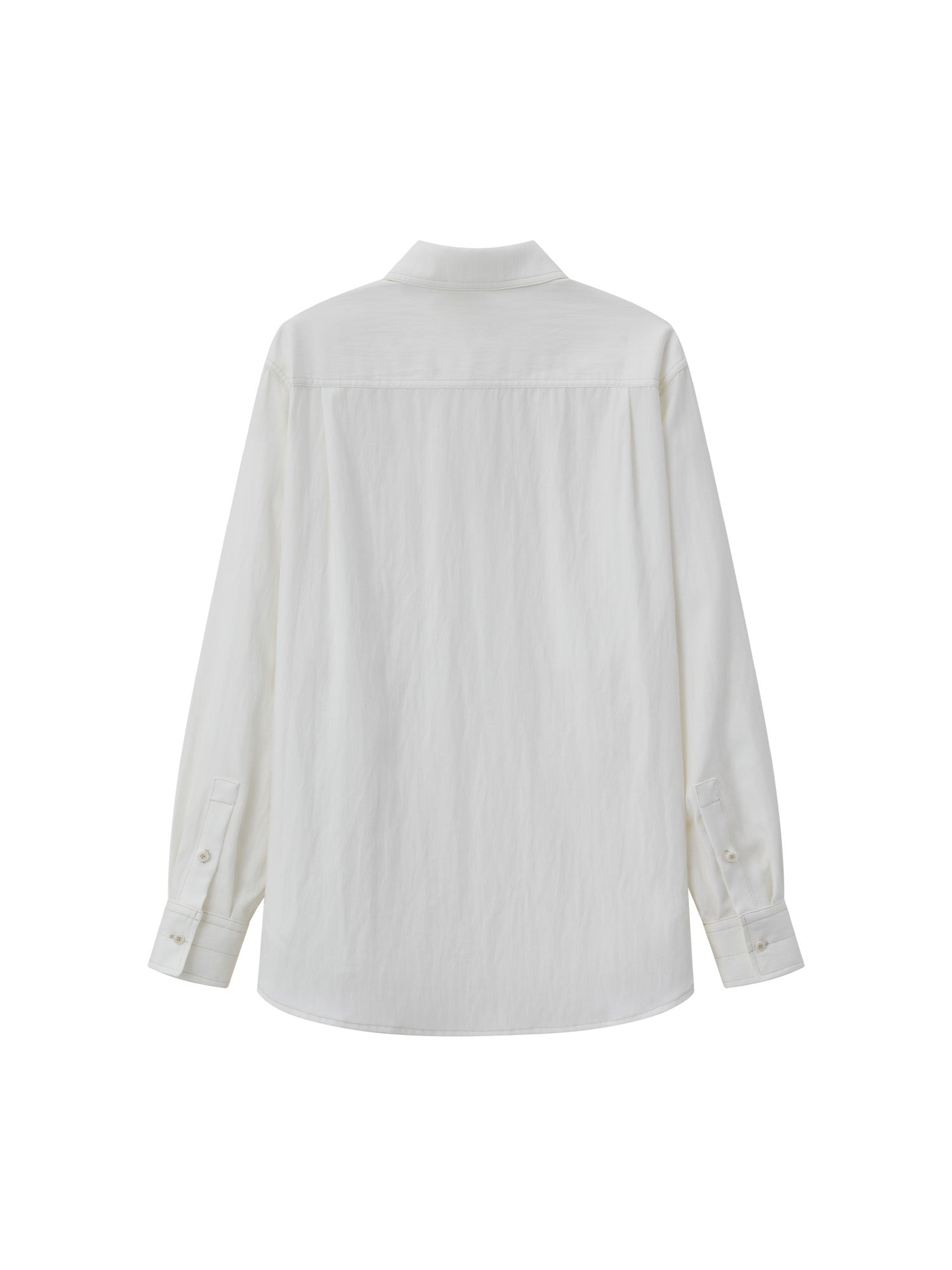 OPICLOTH Minimal Stitch Tencel-Blend Shirt, premium urban and streetwear designers apparel on PROJECTISR.com, OPICLOTH