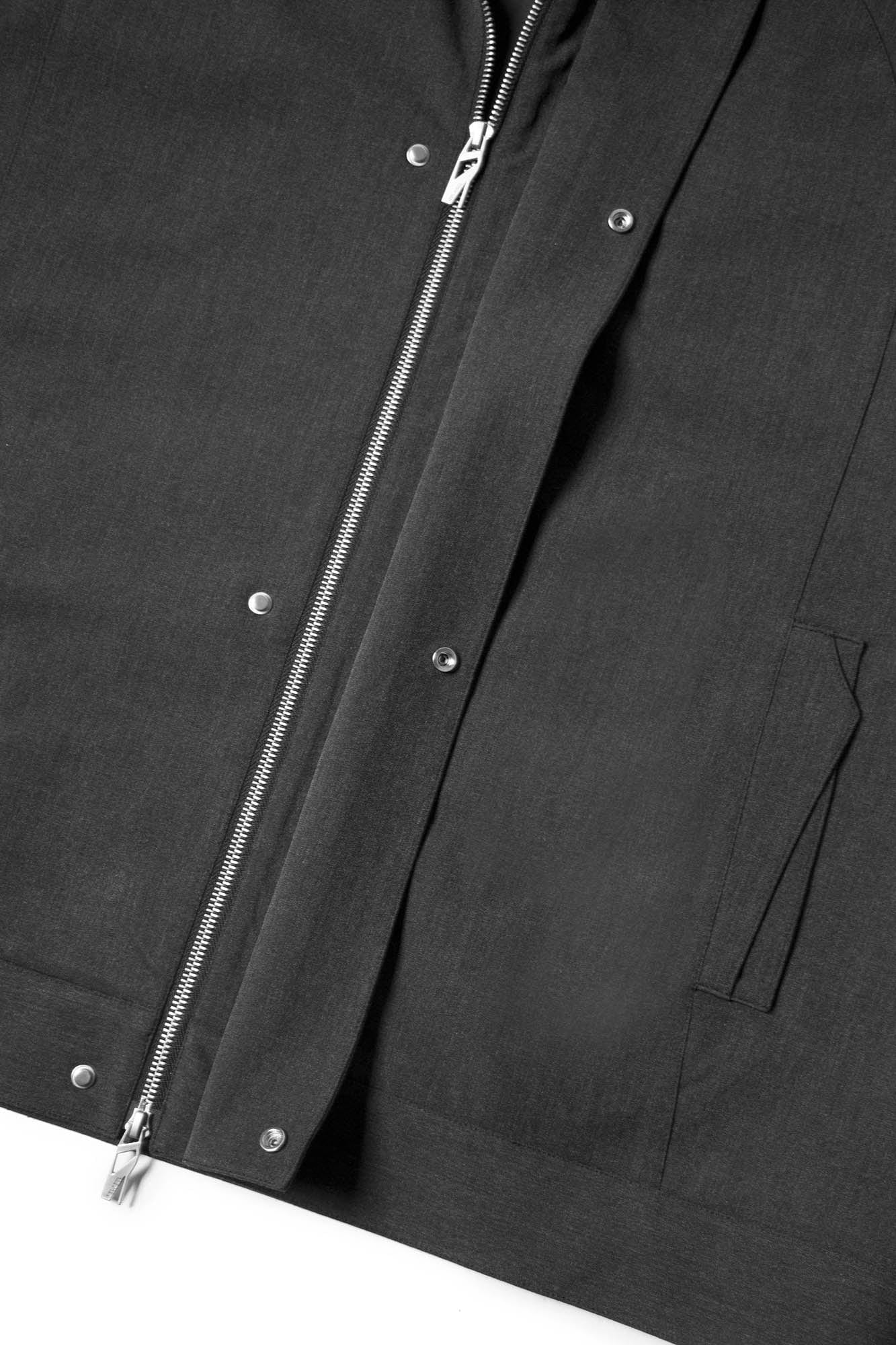 RELABEL The Relief Essential Crinkled Turtleneck Jacket, premium urban and streetwear designers apparel on PROJECTISR.com, RELABEL
