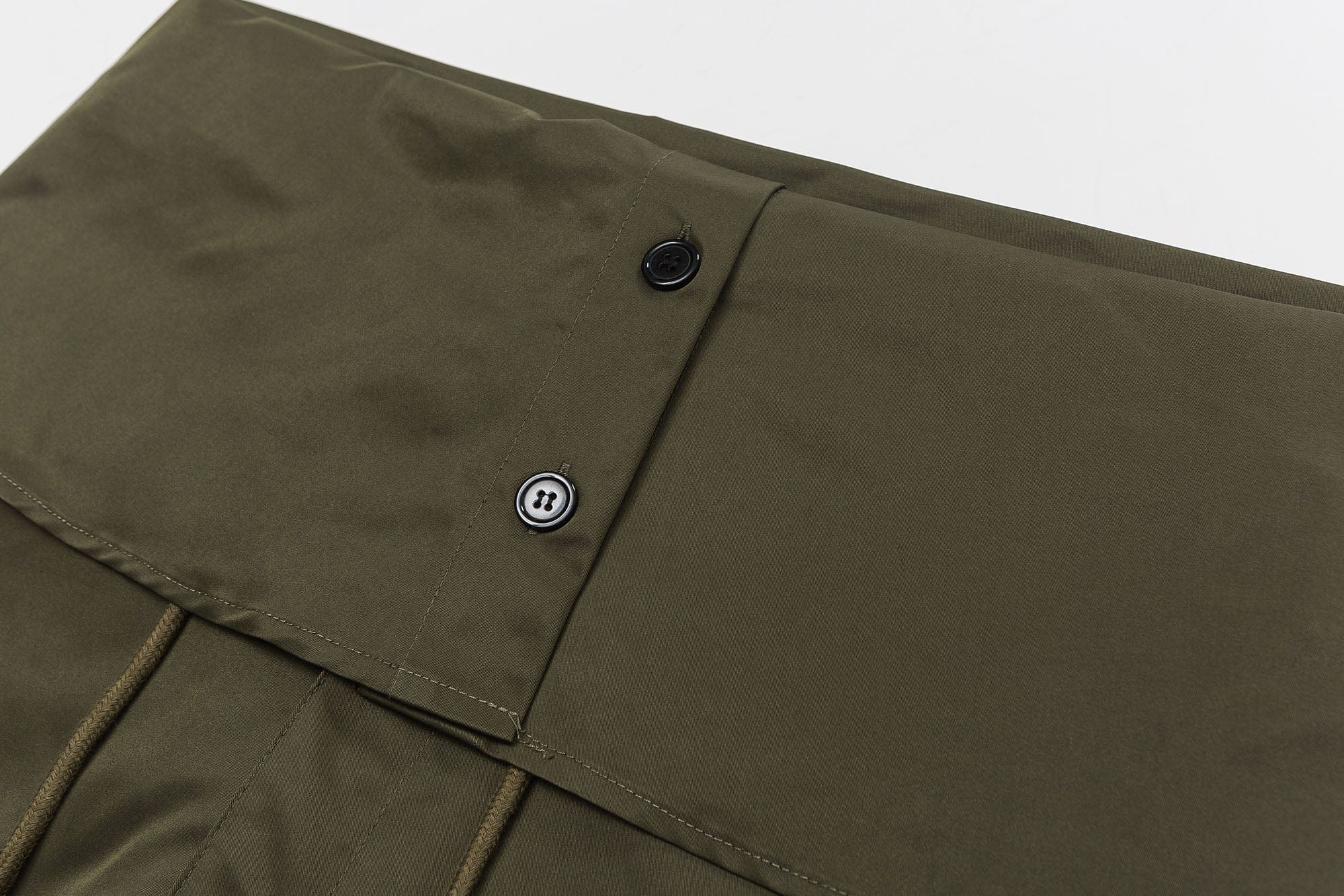 ME DA IGUAL Layered Fold-Over Straight-Leg Pants, premium urban and streetwear designers apparel on PROJECTISR.com, ME DA IGUAL