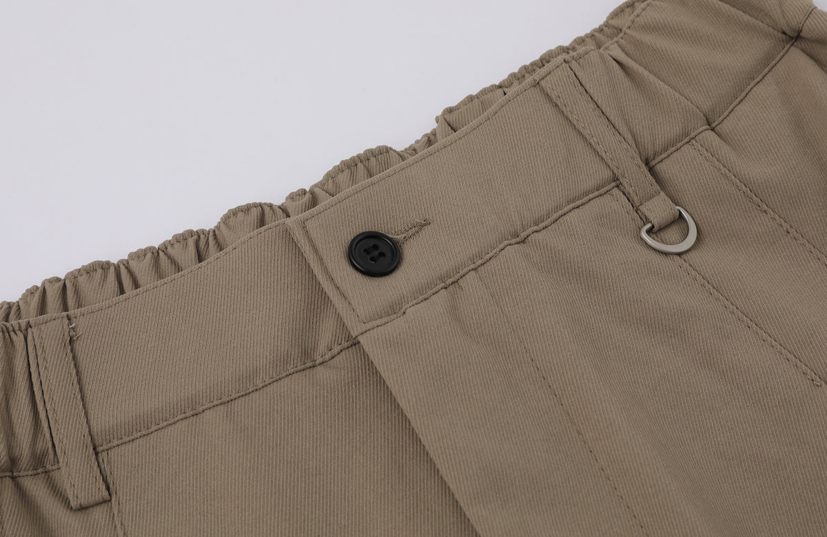 BOTANICA Pleated Wide-Leg Trousers