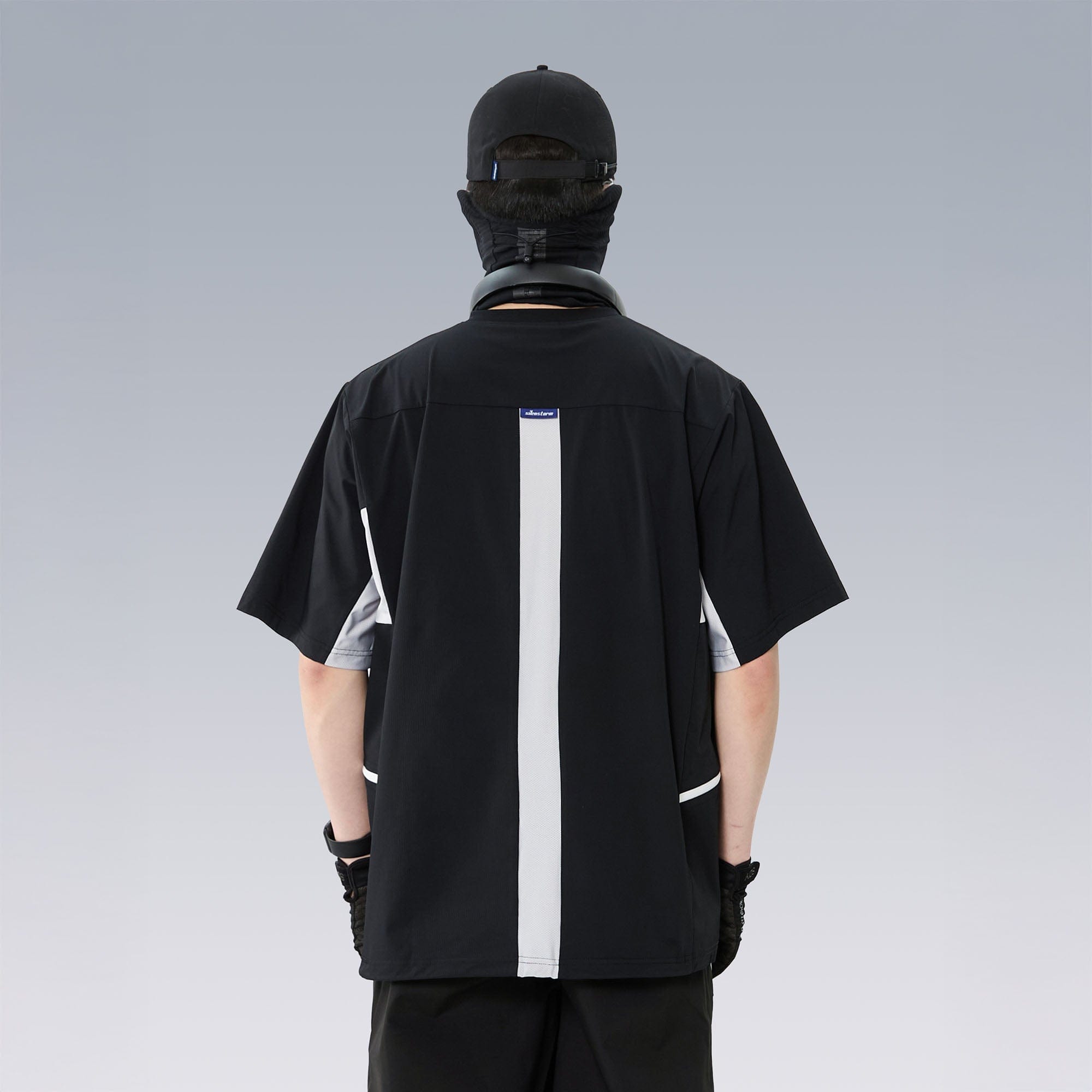 SILENSTORM Tech Panel Drawstring-Hem Quick-Dry T-Shirt, premium urban and streetwear designers apparel on PROJECTISR.com, SILENSTORM