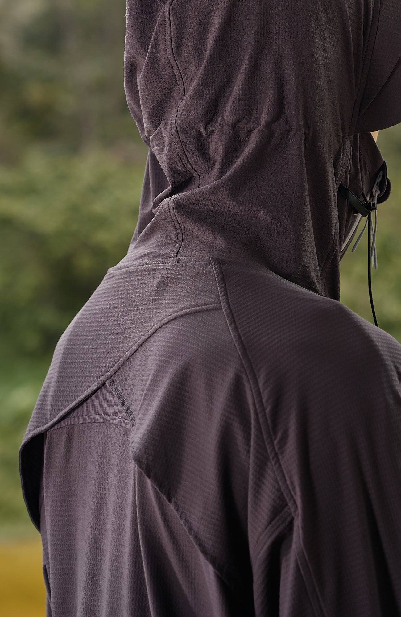 MOITIEDEPETALE Dual-Zip Cooling UV Protection Hooded Jacket