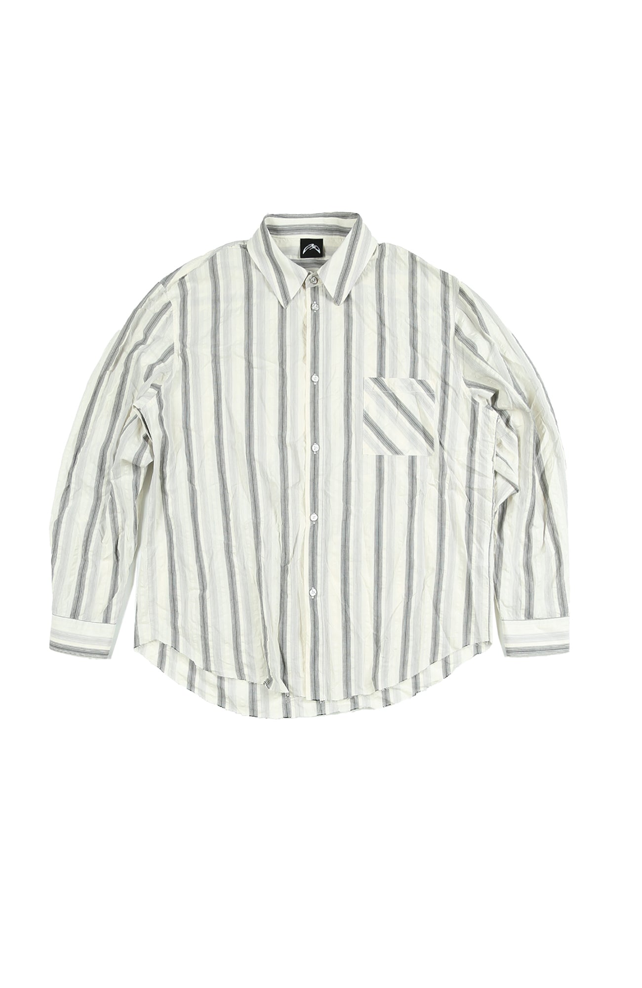 TRECLUB Retro Stripe Long-Sleeve Shirt, premium urban and streetwear designers apparel on PROJECTISR.com, TRECLUB
