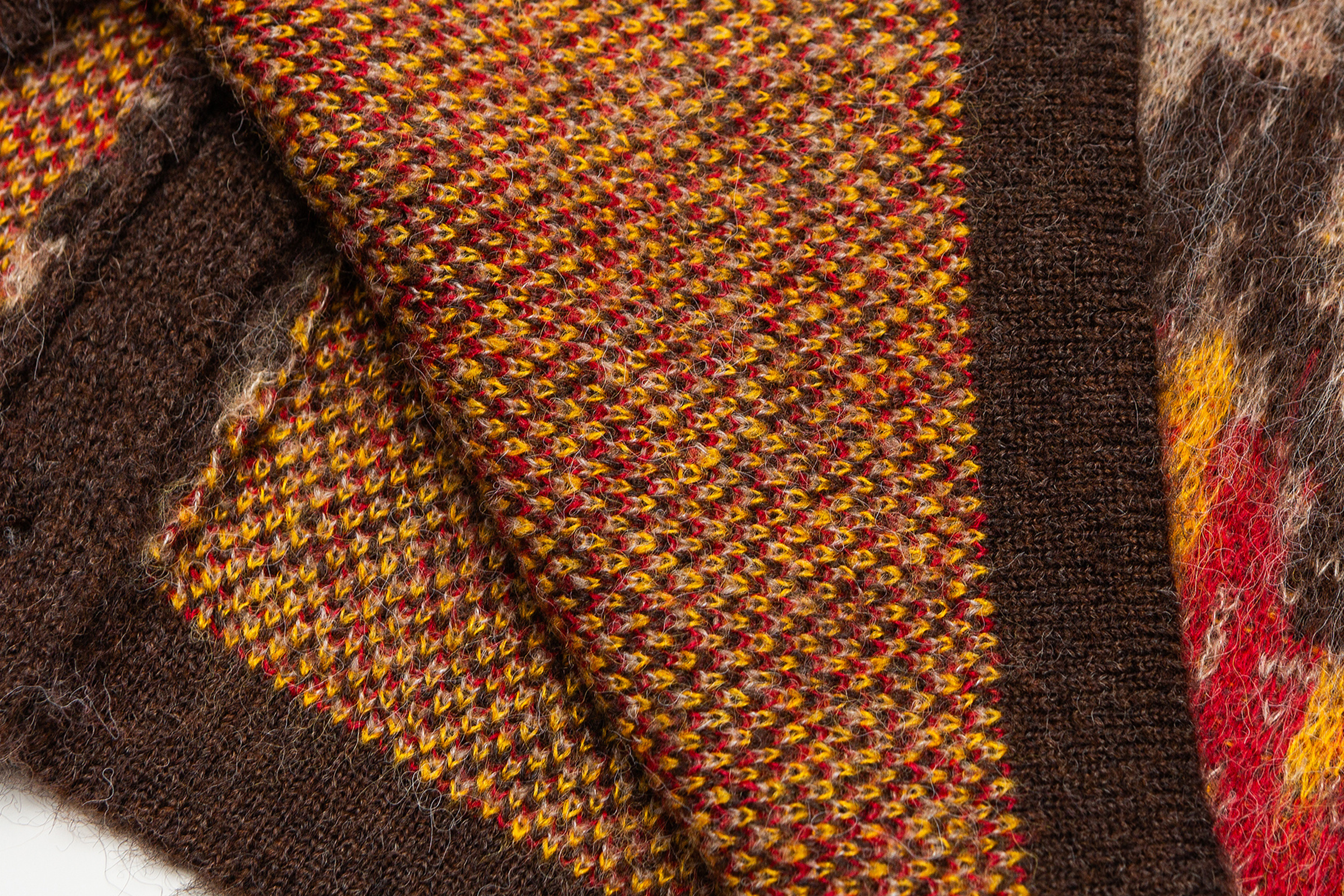 ME DA IGUAL Fuzzy Jacquard Floral Cardigan