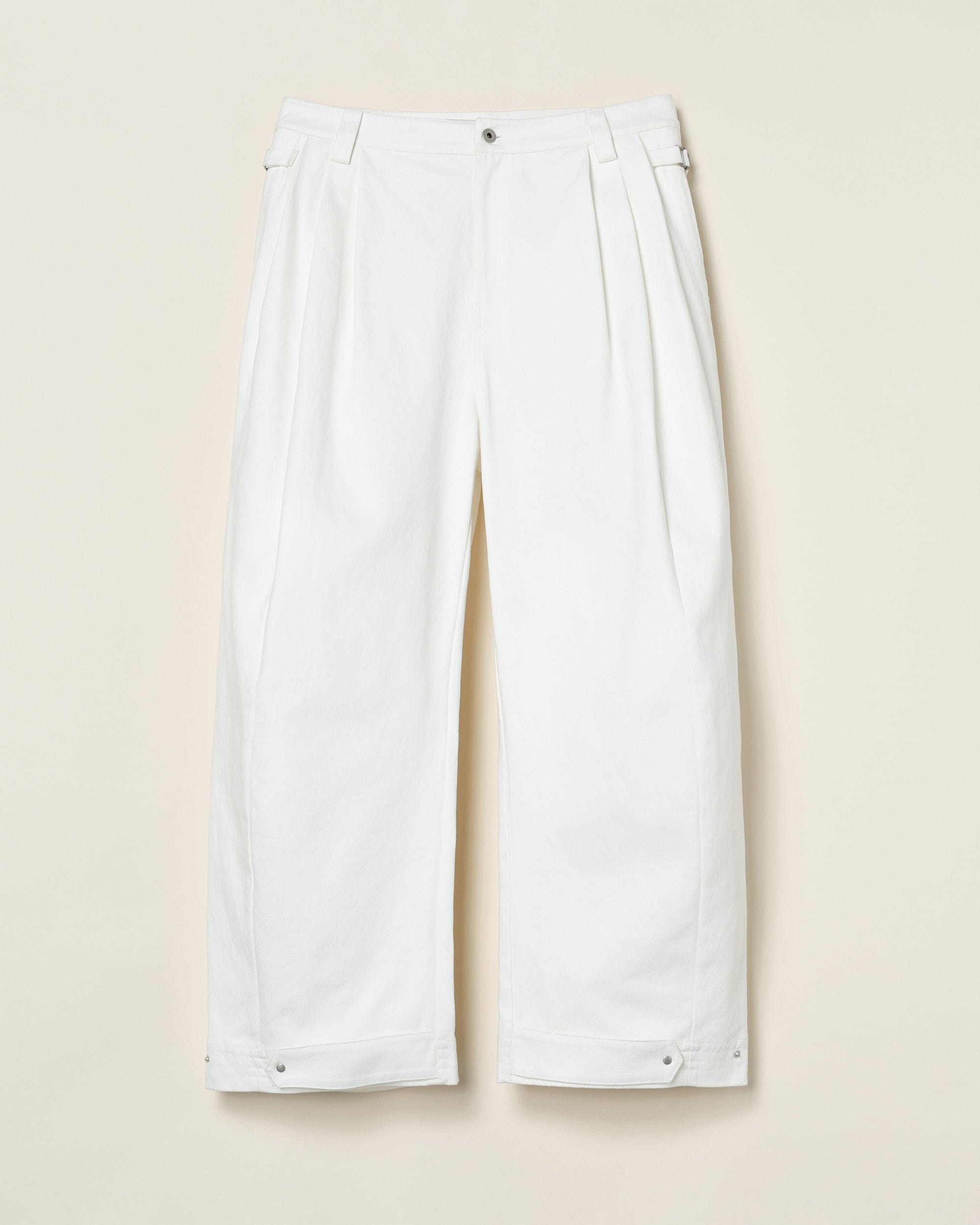 OPICLOTH Crinkled Wide-Leg Pants, premium urban and streetwear designers apparel on PROJECTISR.com, OPICLOTH