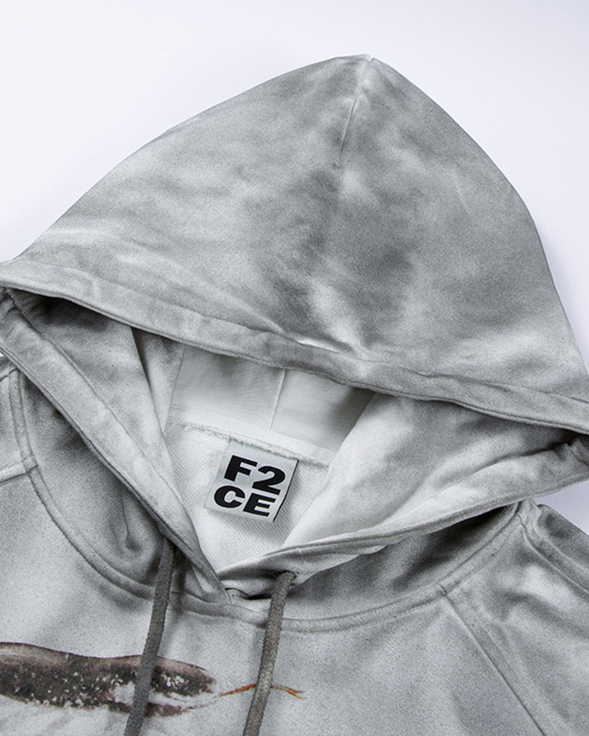 F2CE Retro Deconstructed Snake Hoodie, premium urban and streetwear designers apparel on PROJECTISR.com, F2CE