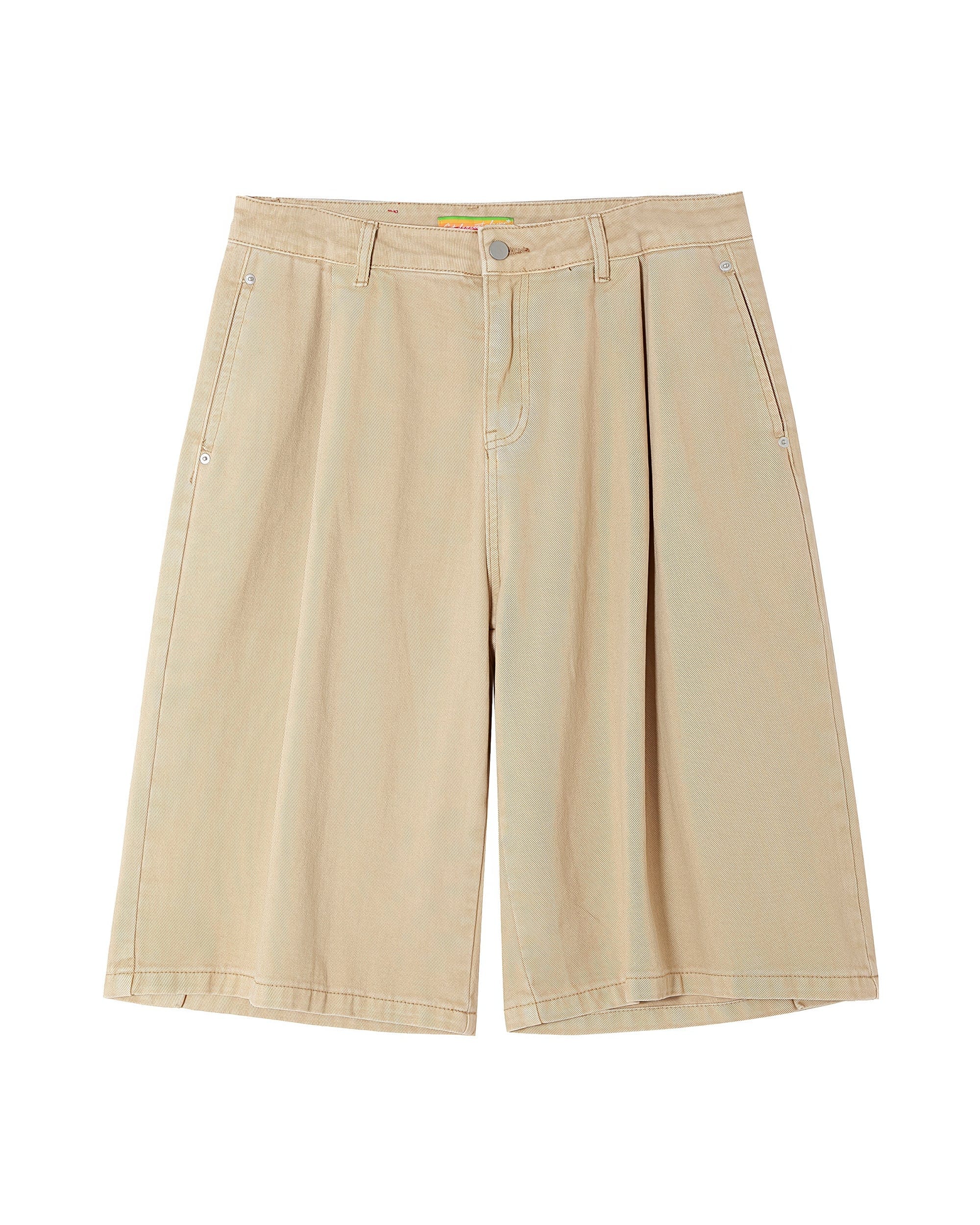 CLP Classic Rivet Pleated Oversized Shorts, premium urban and streetwear designers apparel on PROJECTISR.com, CLP