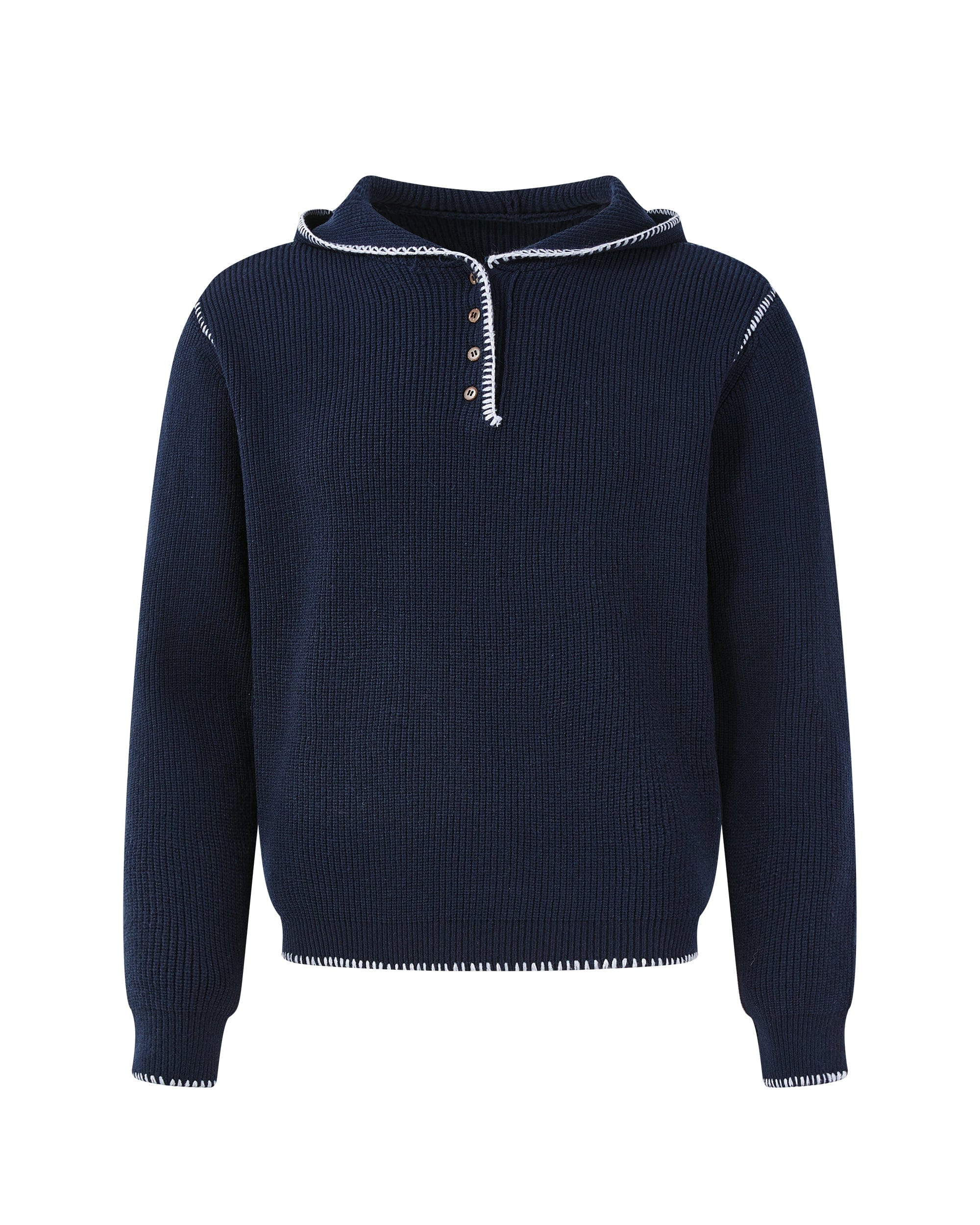 KREATE Stitched-Edges Hooded Sweater, premium urban and streetwear designers apparel on PROJECTISR.com, KREATE