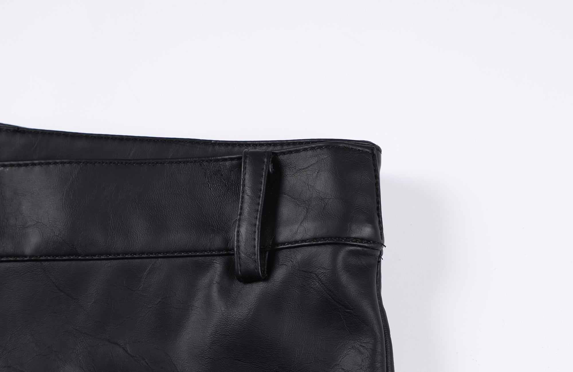 2000RSK Asymmetrical Spliced Sculptural Curved Trousers