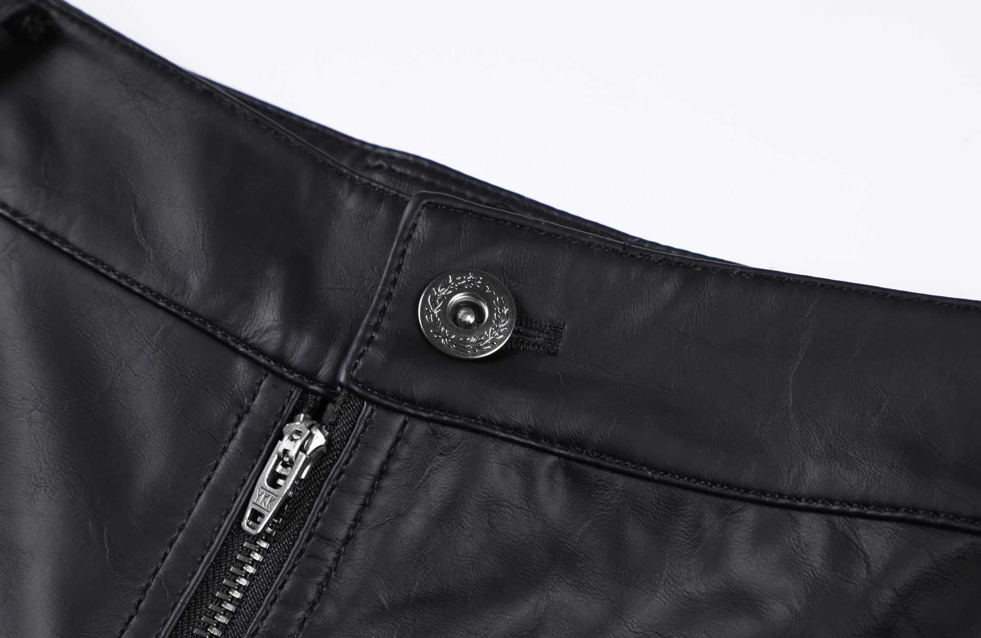 2000RSK Asymmetrical Spliced Sculptural Curved Trousers