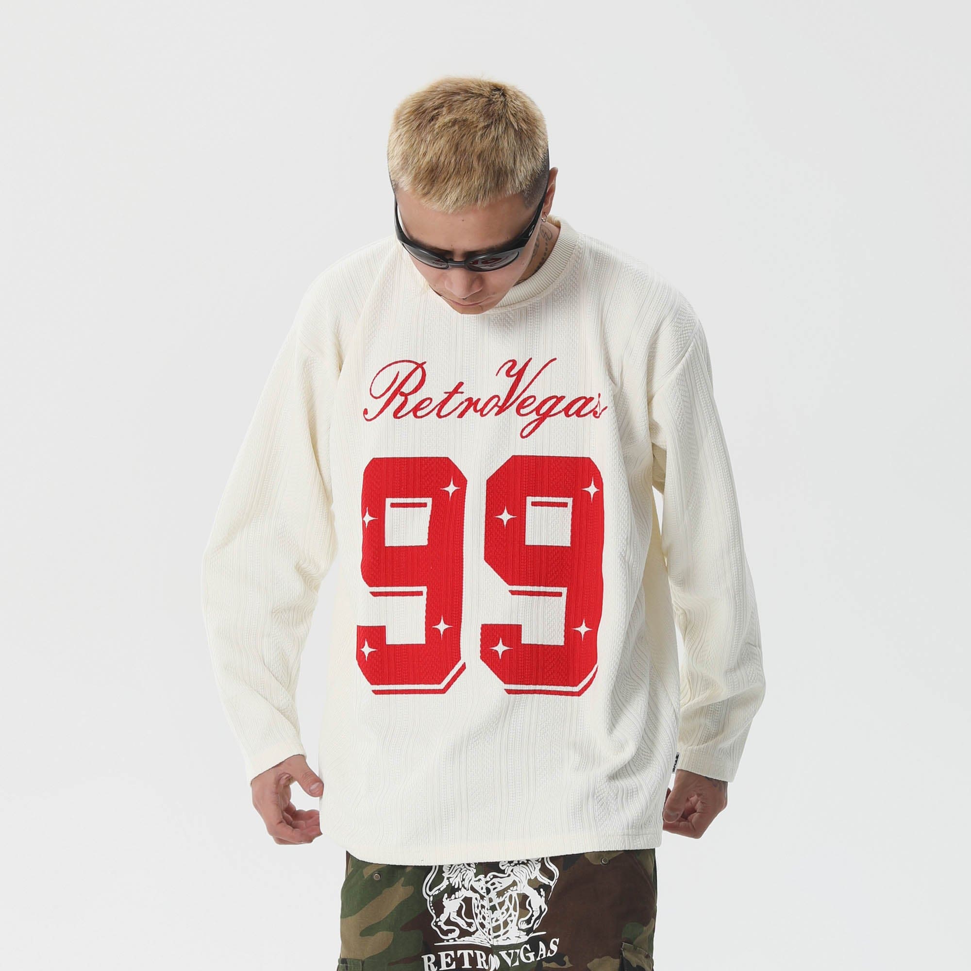 RTVG No.99 Knit Hockey Jersey, premium urban and streetwear designers apparel on PROJECTISR.com, RTVG