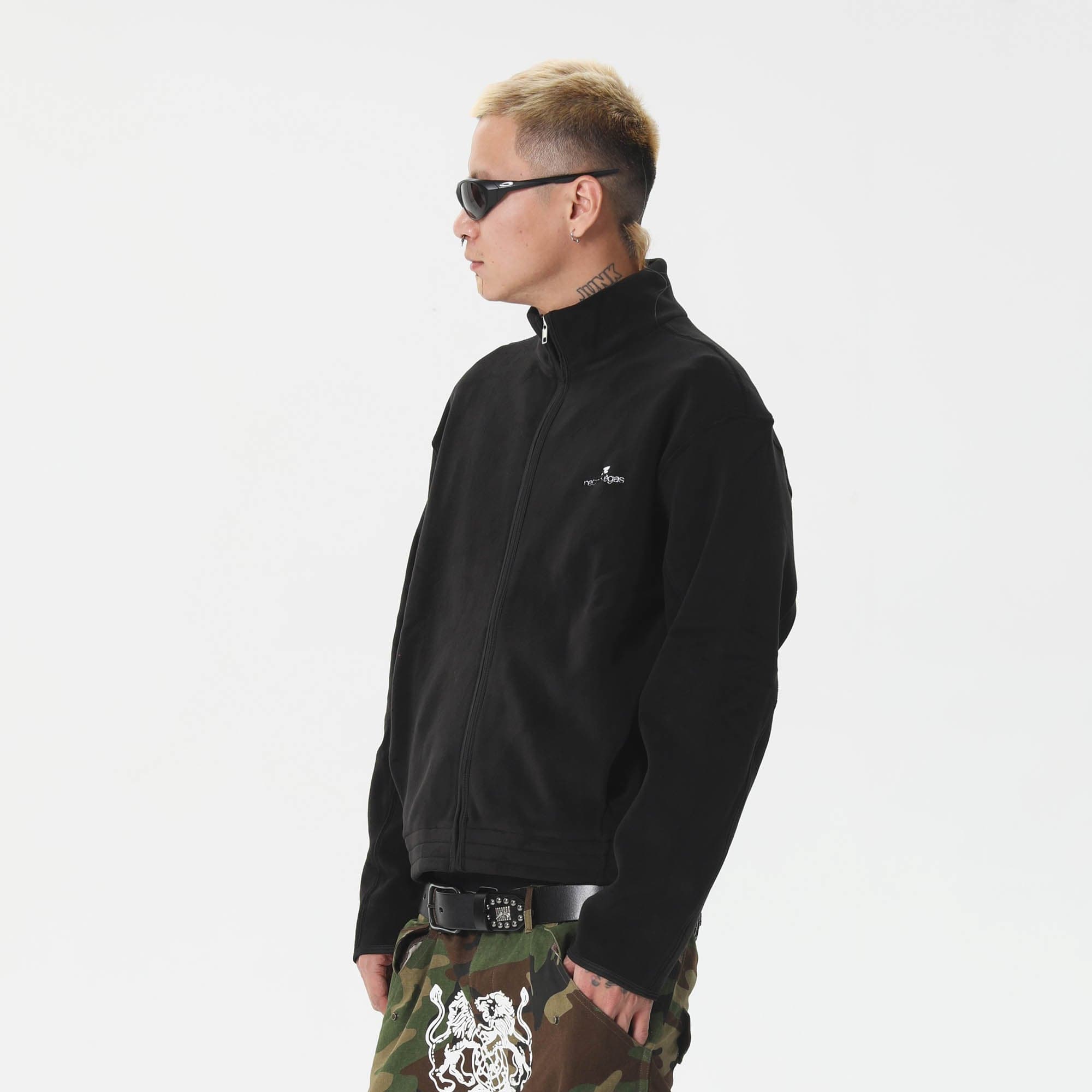 RTVG Essential Stand-Collar Polar Fleece Jacket, premium urban and streetwear designers apparel on PROJECTISR.com, RTVG