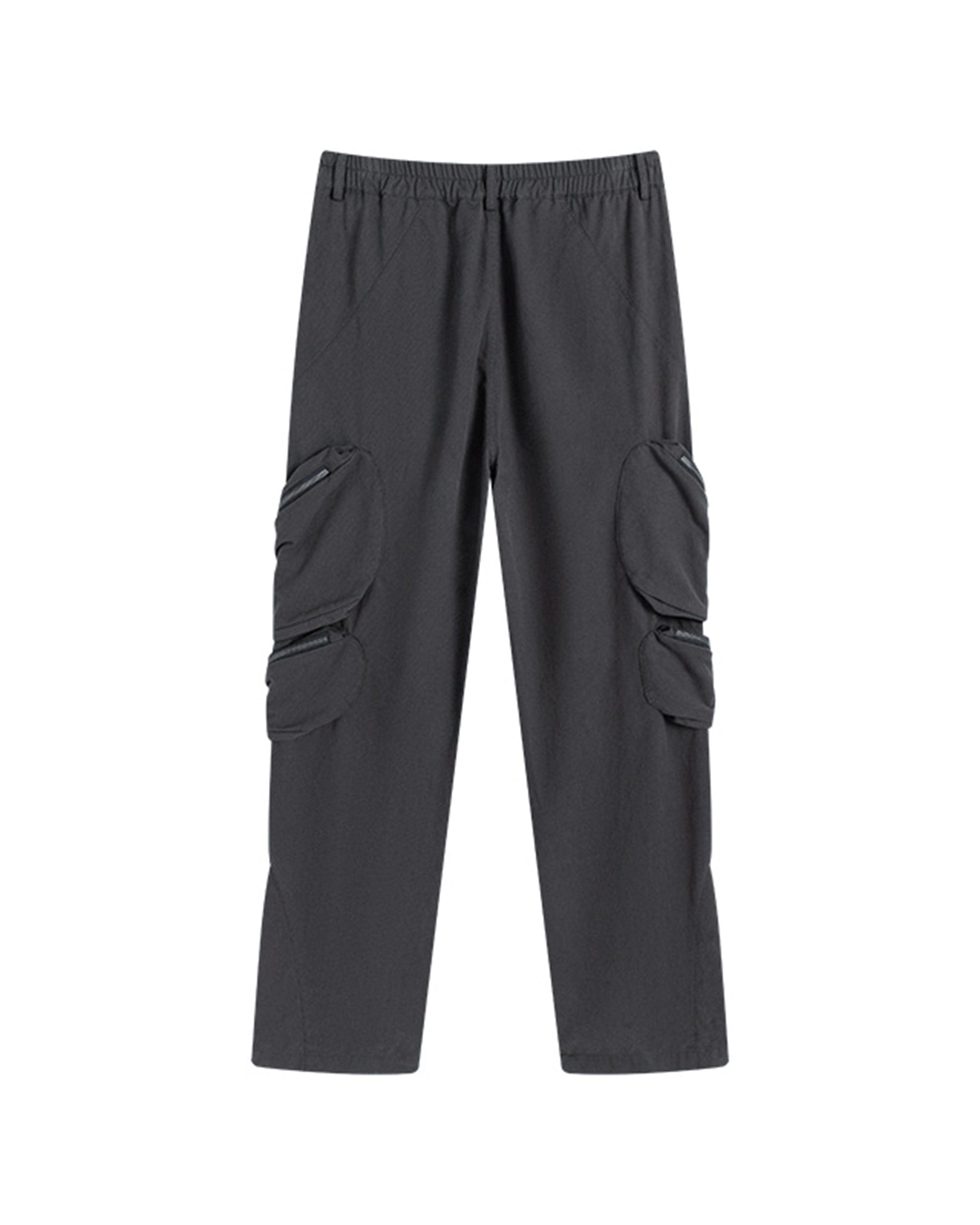 ENSHADOWER Modern Pleated Zipper Tactical Cargo, premium urban and streetwear designers apparel on PROJECTISR.com, ENSHADOWER