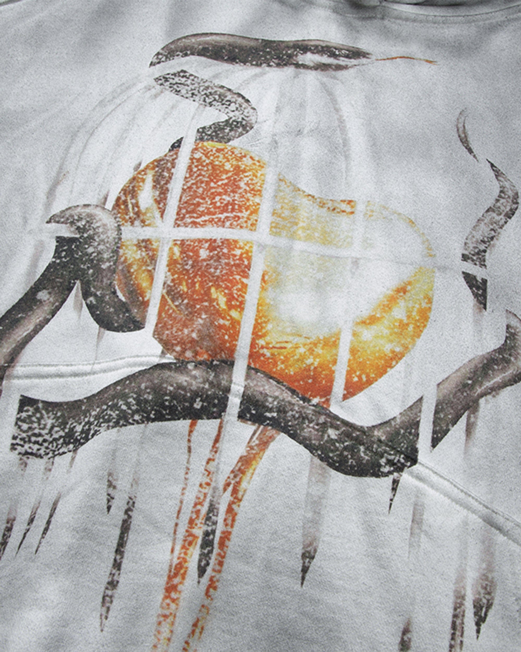 F2CE Retro Deconstructed Snake Hoodie, premium urban and streetwear designers apparel on PROJECTISR.com, F2CE
