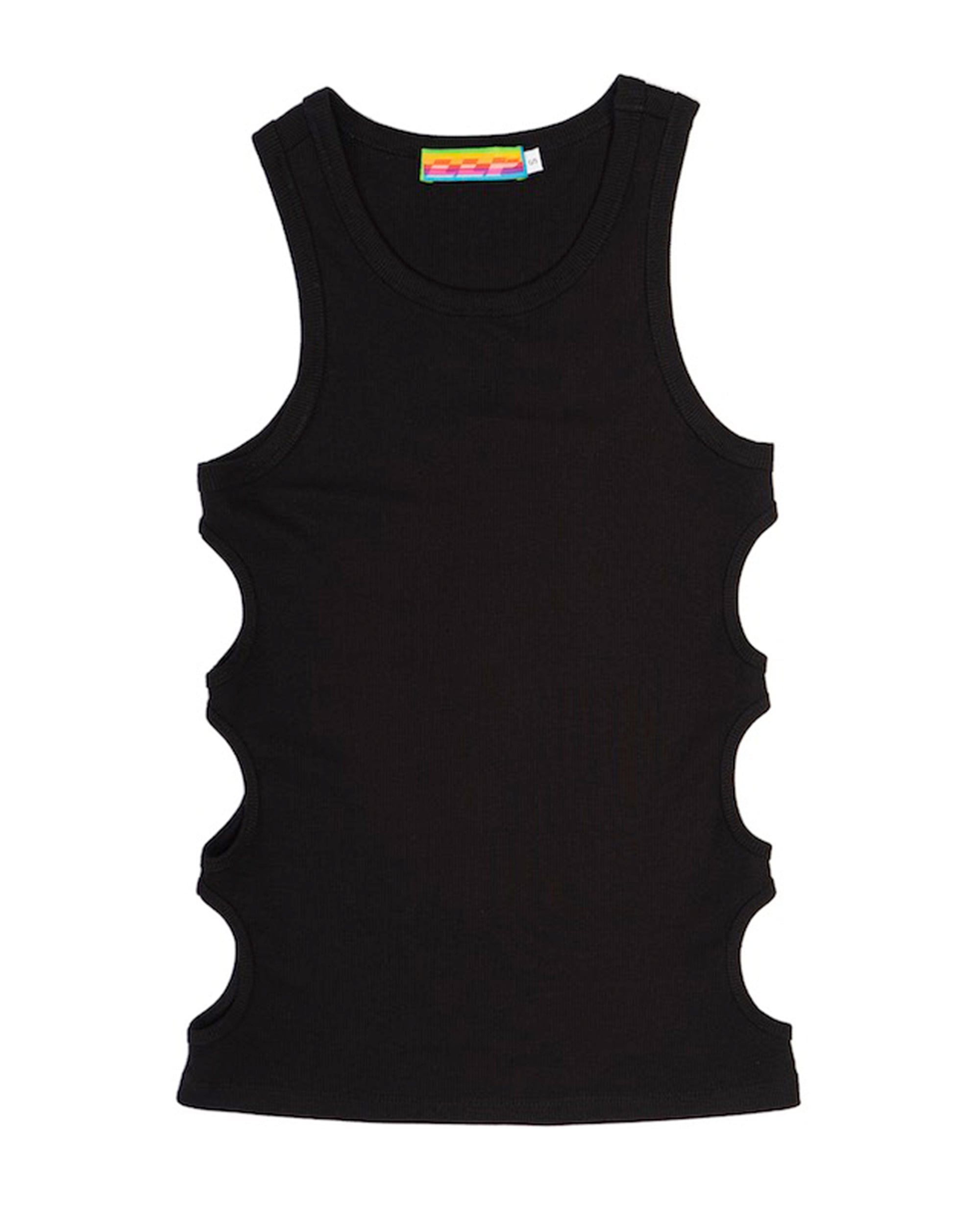 CLP Slim Hollowed Tank Top White, premium urban and streetwear designers apparel on PROJECTISR.com, CLP