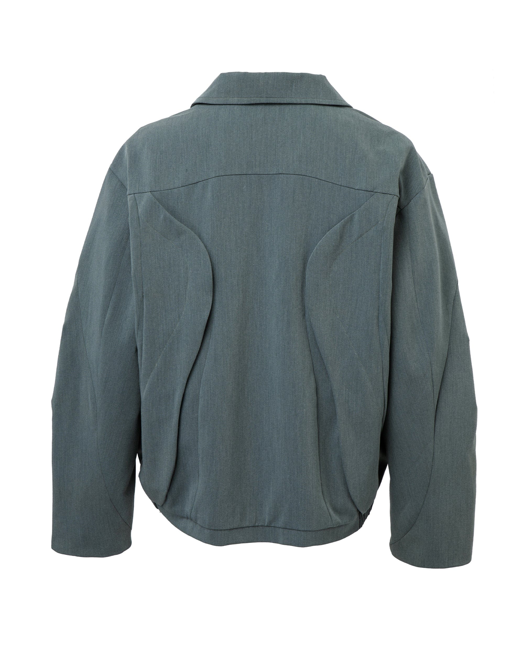 F2CE Deconstructed Layered Zip-Up Jacket, premium urban and streetwear designers apparel on PROJECTISR.com, F2CE