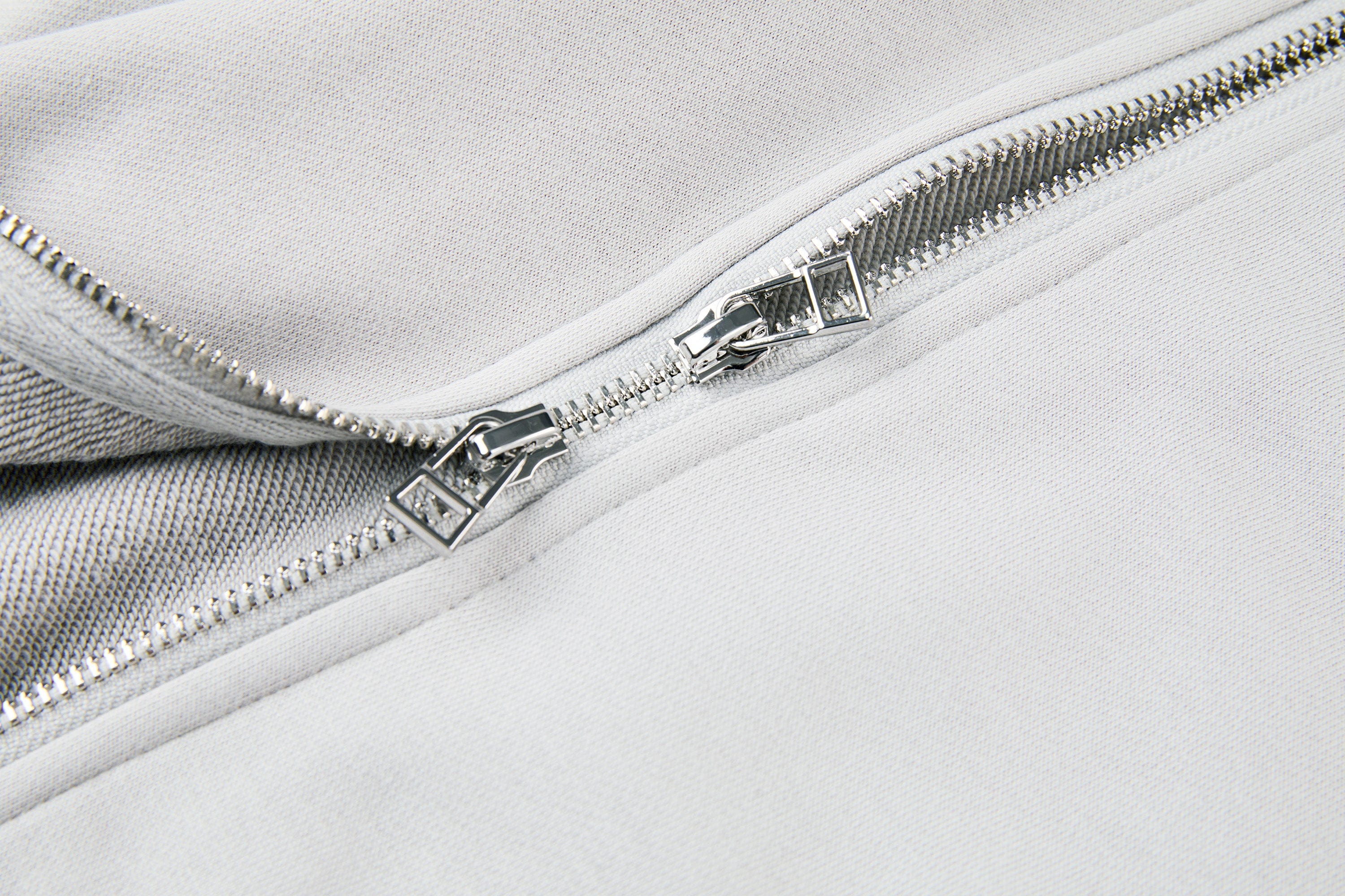 ORGANIC EMOTION Curved Panel Drawstring-Hem Zip-Up Hoodie, premium urban and streetwear designers apparel on PROJECTISR.com, ORGANIC EMOTION