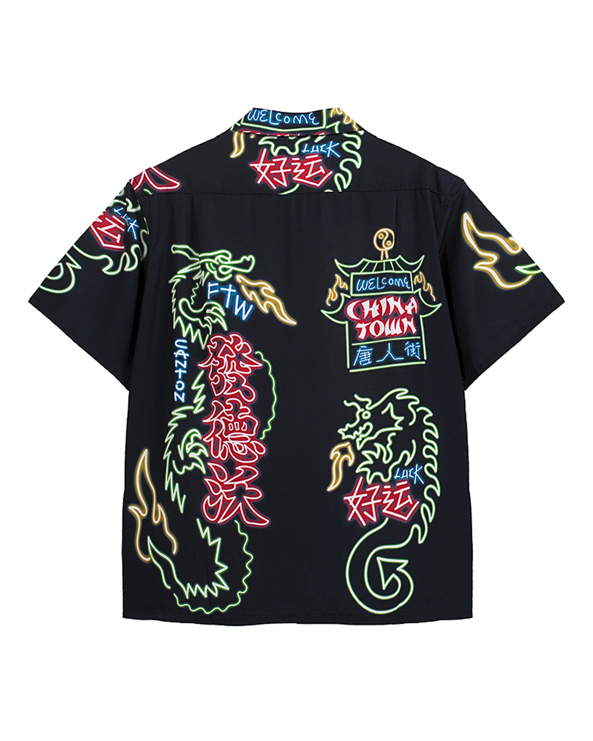 WCC Neon Chinatown Half-Shirt, premium urban and streetwear designers apparel on PROJECTISR.com, WCC