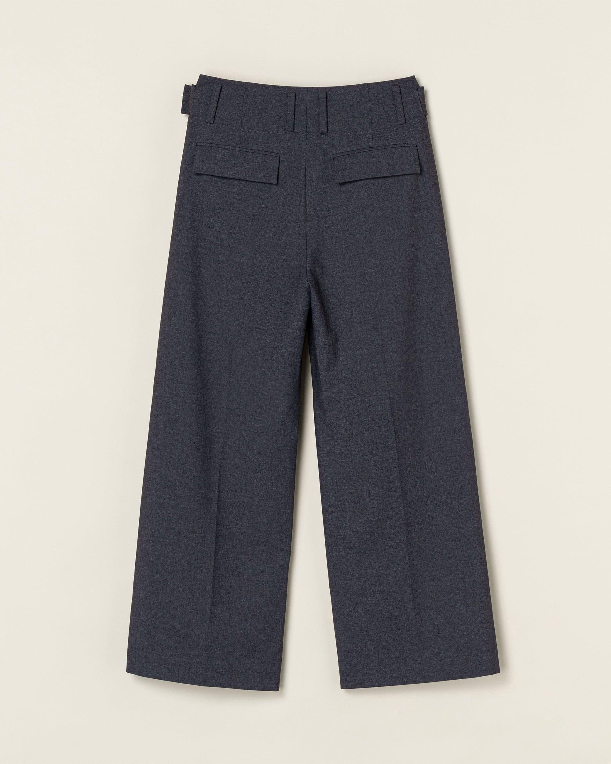 OPICLOTH Classic Pleated Belt Trousers, premium urban and streetwear designers apparel on PROJECTISR.com, OPICLOTH