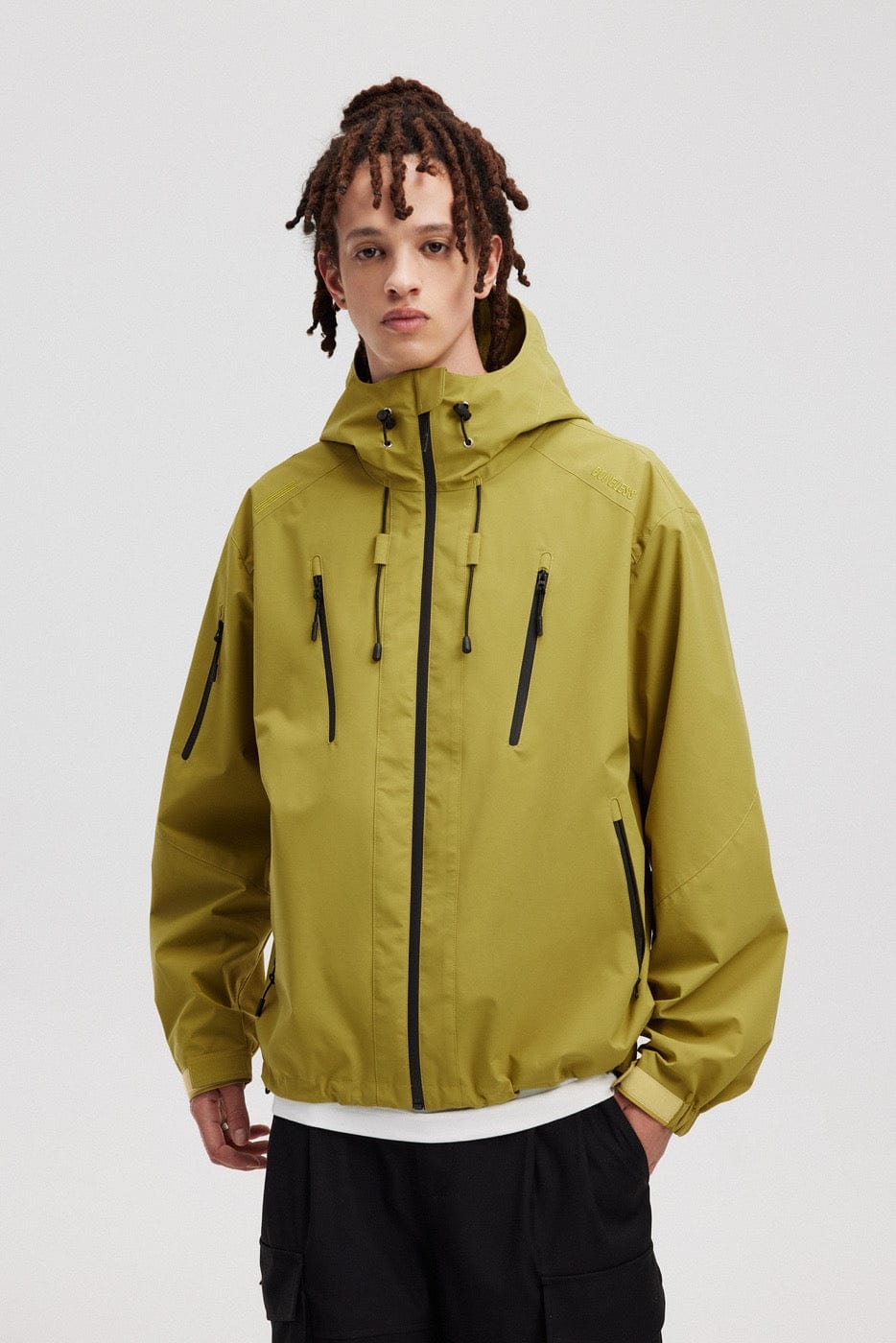 BONELESS Modern Splash-Proof Raglan Windbreaker, premium urban and streetwear designers apparel on PROJECTISR.com, BONELESS