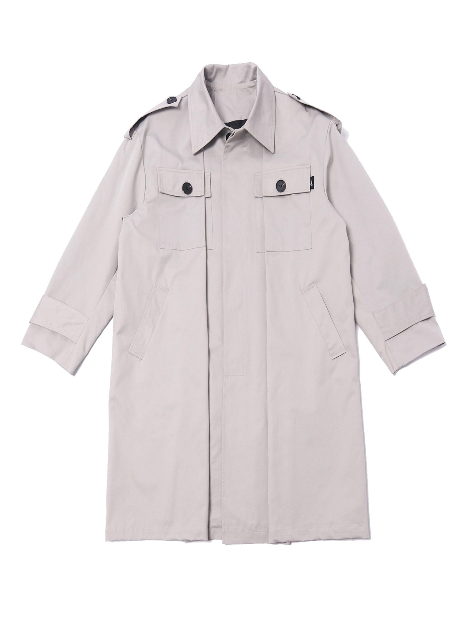 ASSEEN Utility Pocket Paneled Trench Coat, premium urban and streetwear designers apparel on PROJECTISR.com, ASSEEN