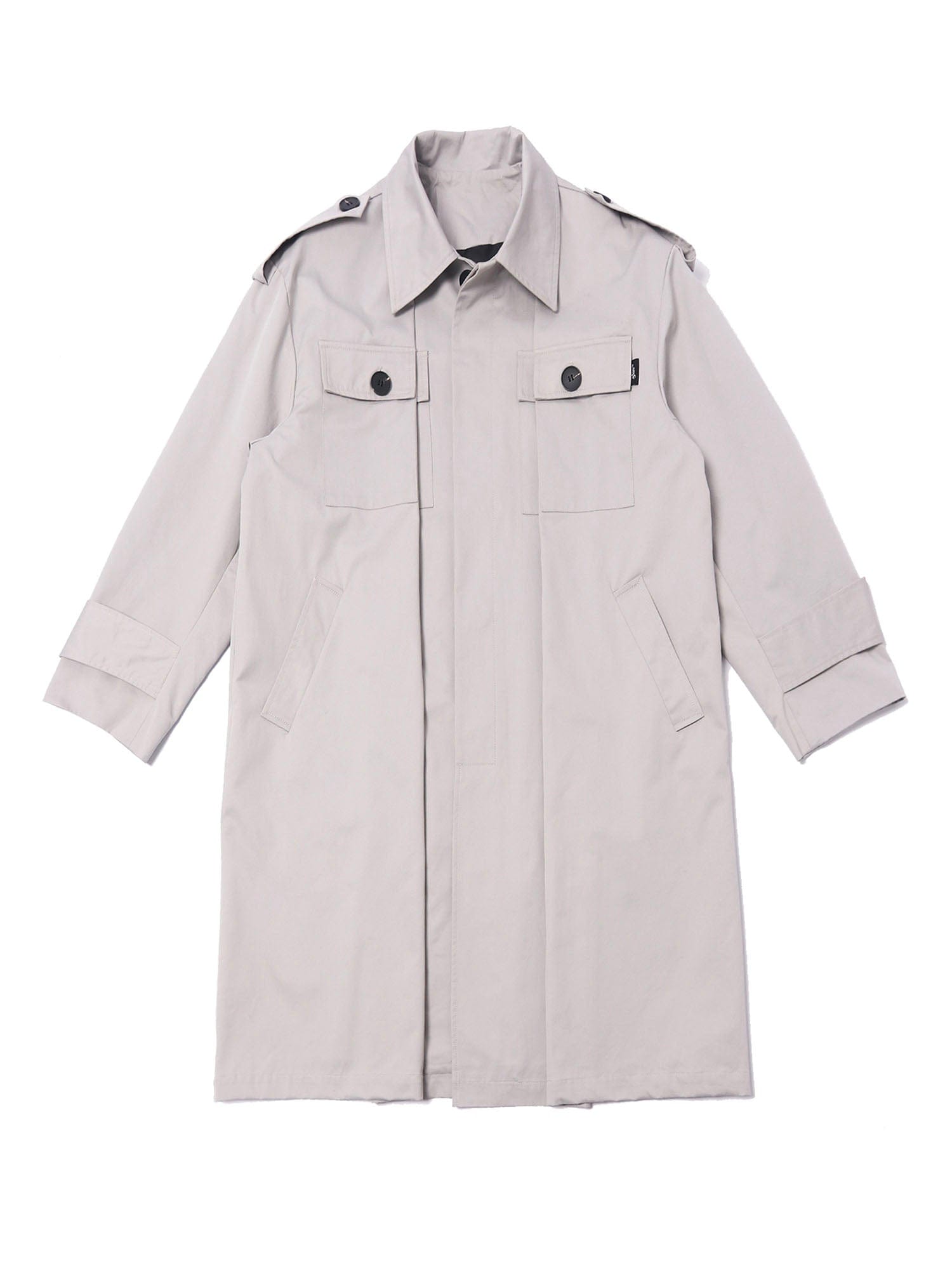 ASSEEN Utility Pocket Paneled Trench Coat, premium urban and streetwear designers apparel on PROJECTISR.com, ASSEEN